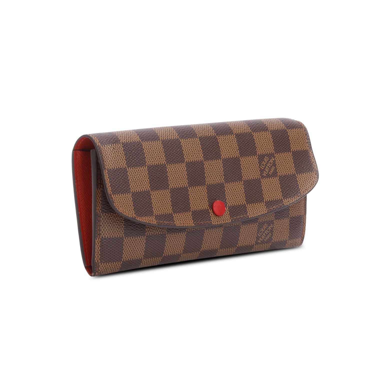 Louis Vuitton Damier Ebene Emilie Wallet