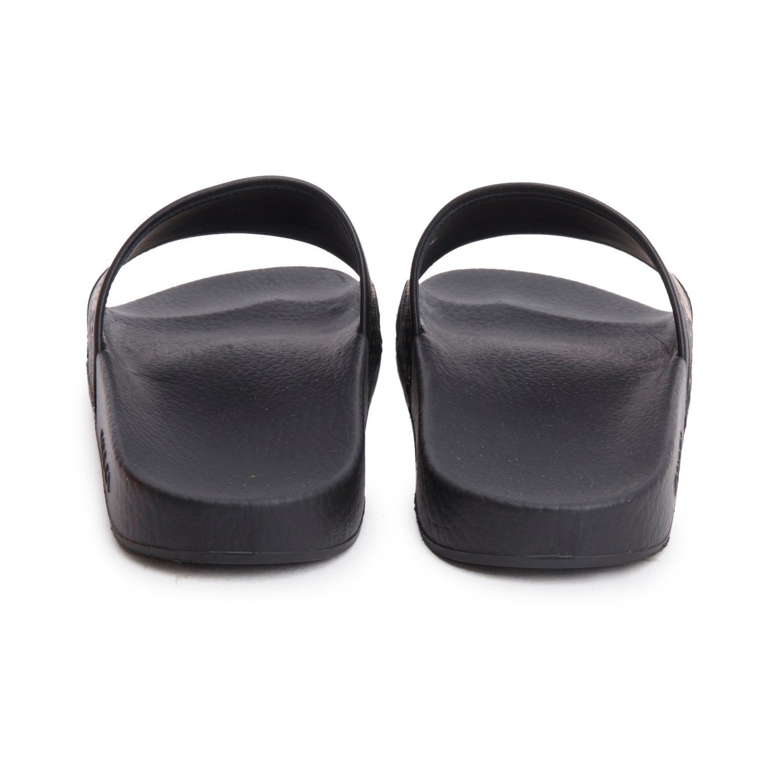 Gucci x Sega Supreme Black Rubber Guccy Star Slides, Size 5 w/ Box