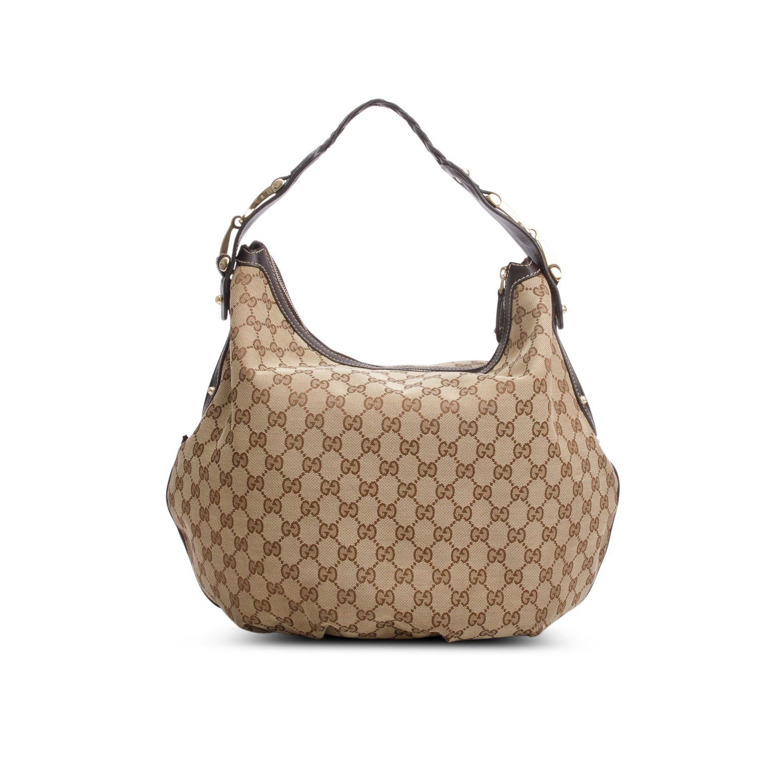 Gucci GG Monogram Canvas Large Pelham Hobo