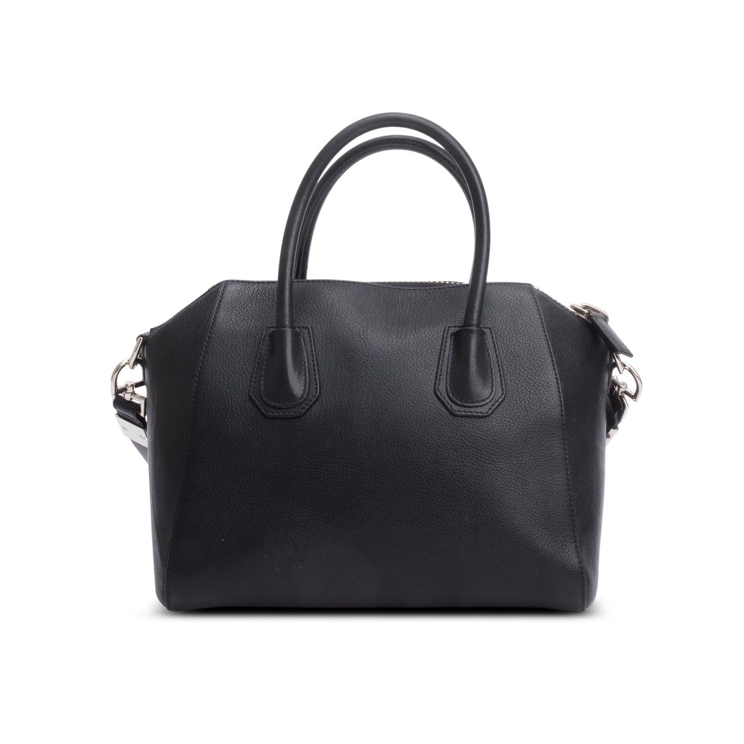 Givenchy Black Sugar Goatskin Medium Antigona w/ Strap