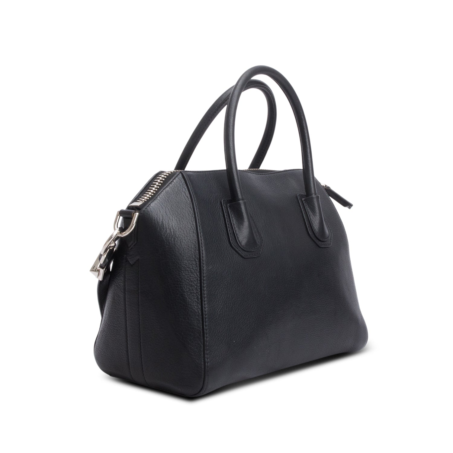 Givenchy Black Sugar Goatskin Medium Antigona w/ Strap