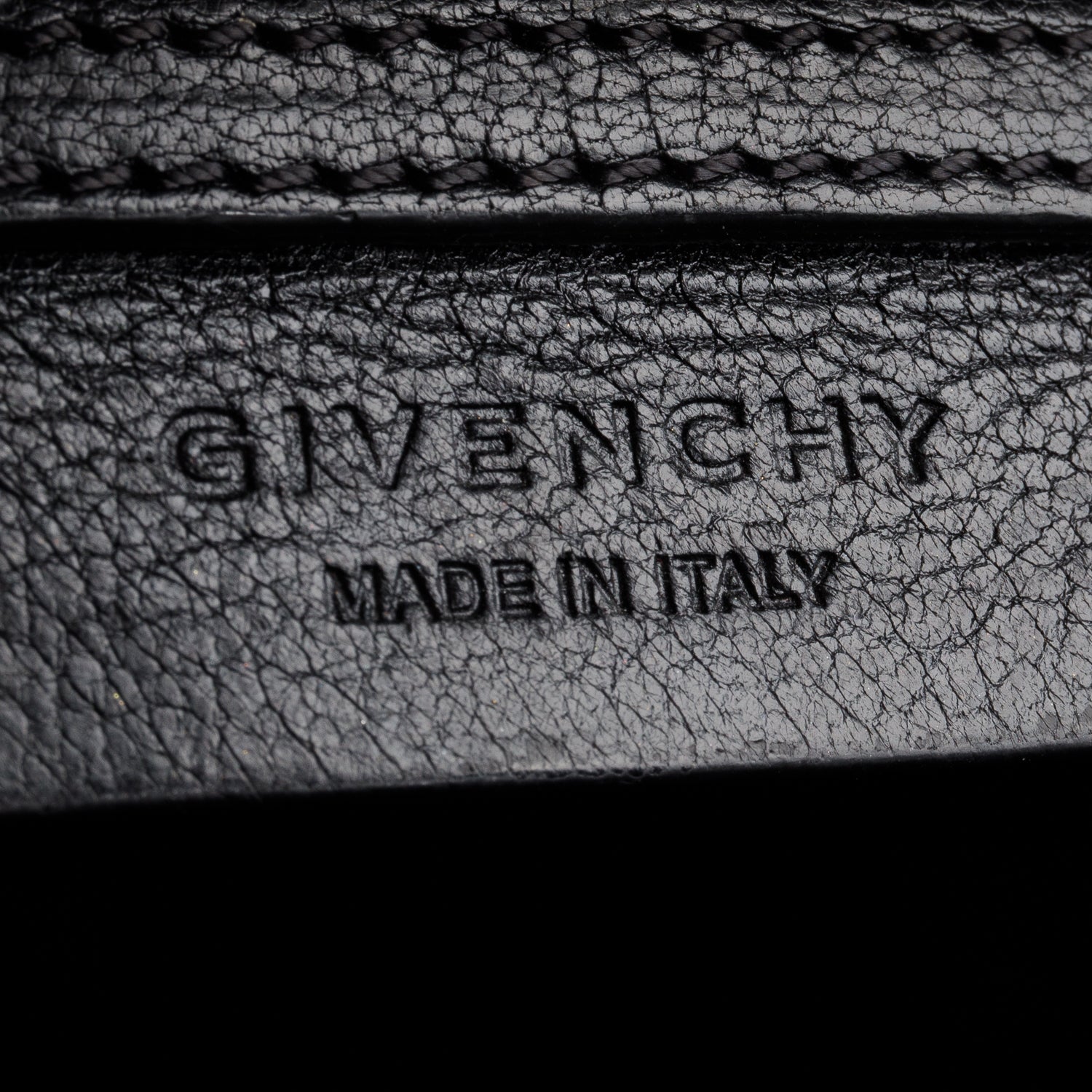 Givenchy Black Sugar Goatskin Medium Antigona w/ Strap