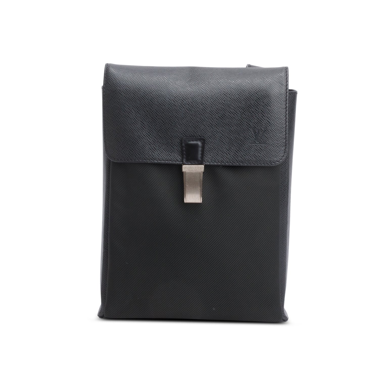 Louis Vuitton Black Taiga Yaranga Crossbody Bag