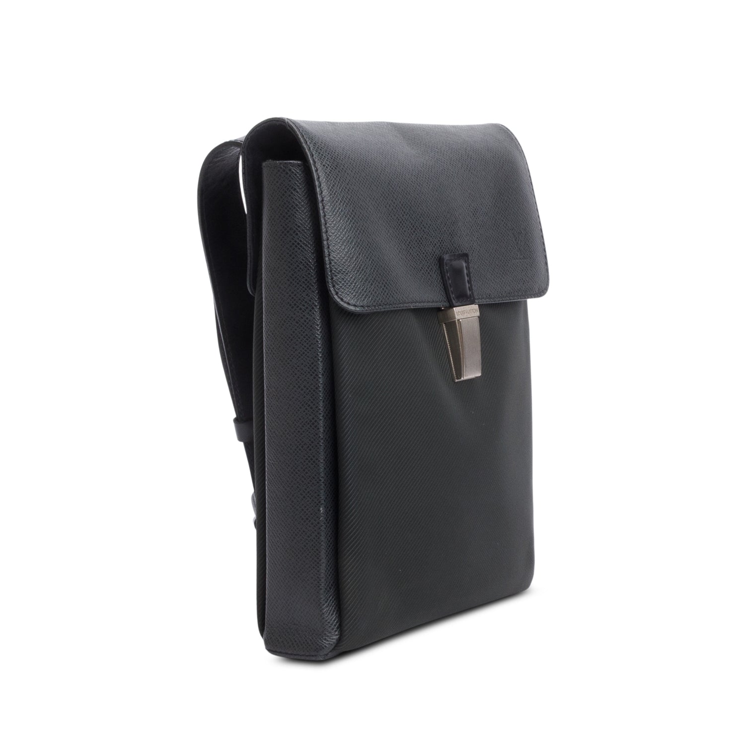 Louis Vuitton Black Taiga Yaranga Crossbody Bag