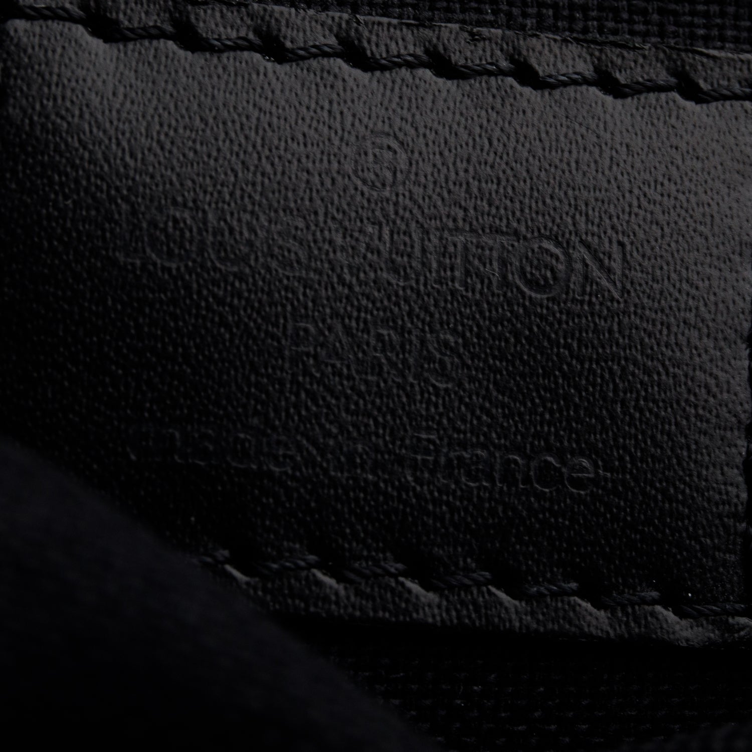 Louis Vuitton Black Taiga Yaranga Crossbody Bag