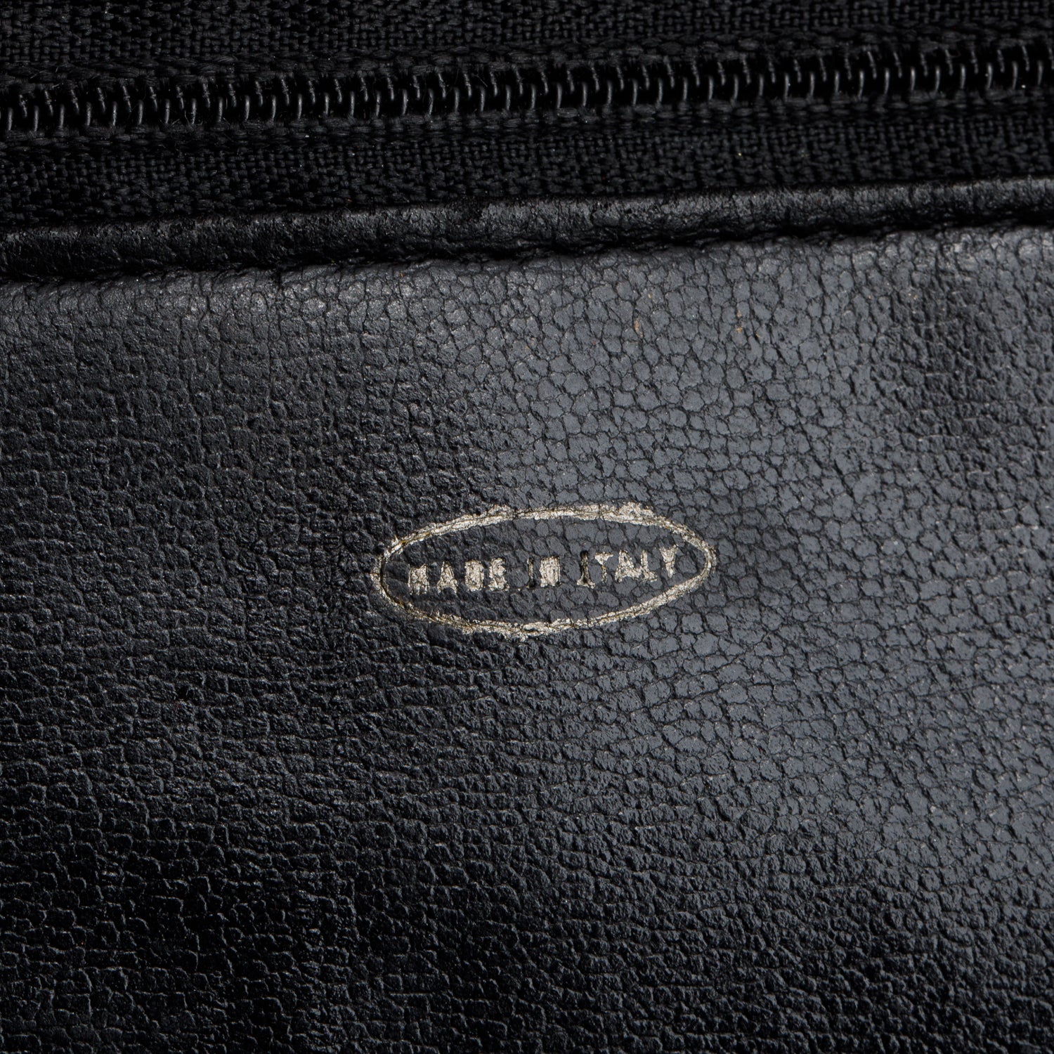 Chanel Vintage Black Lambskin Quilted Shopper Tote