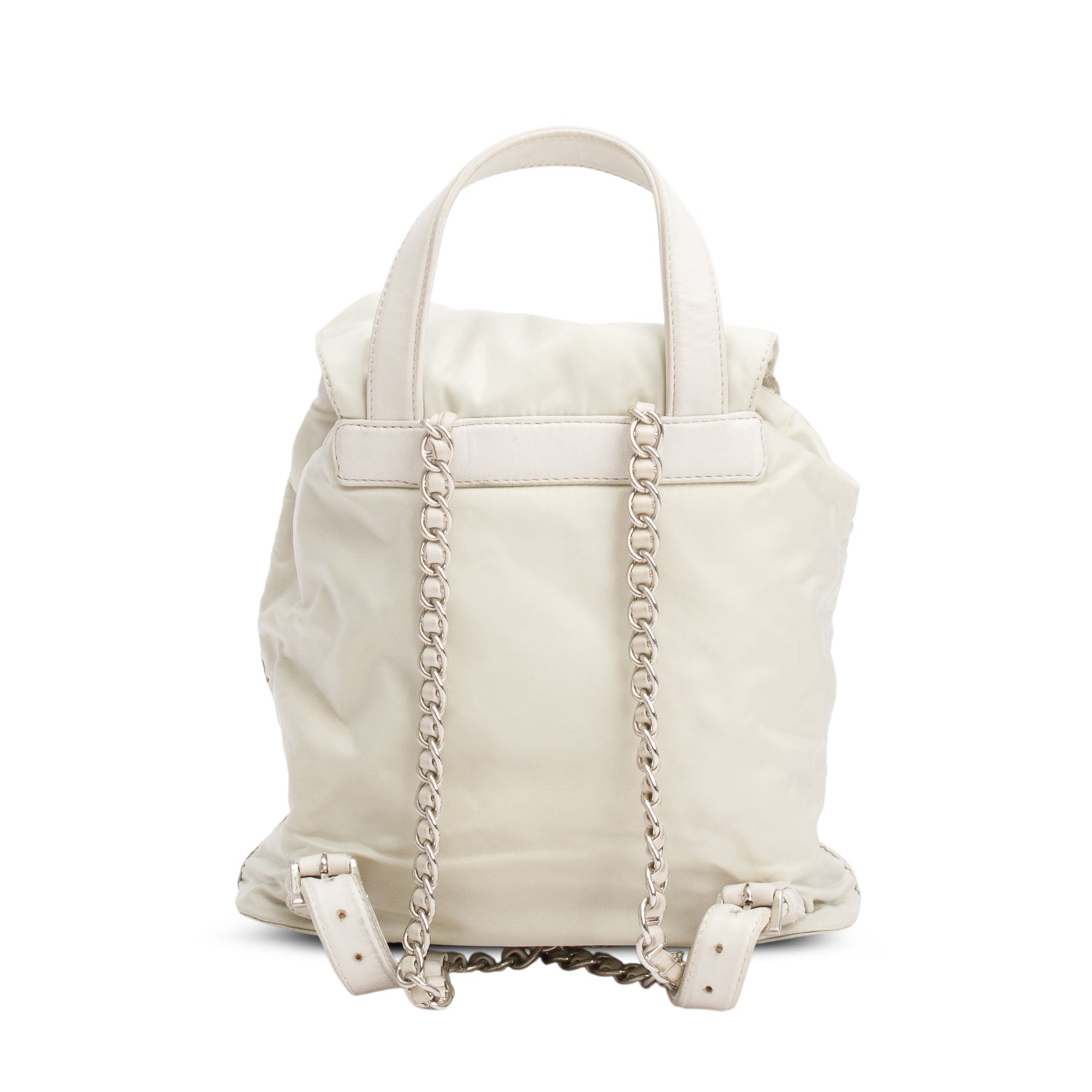 Prada Grey Tessuto Nylon Backpack