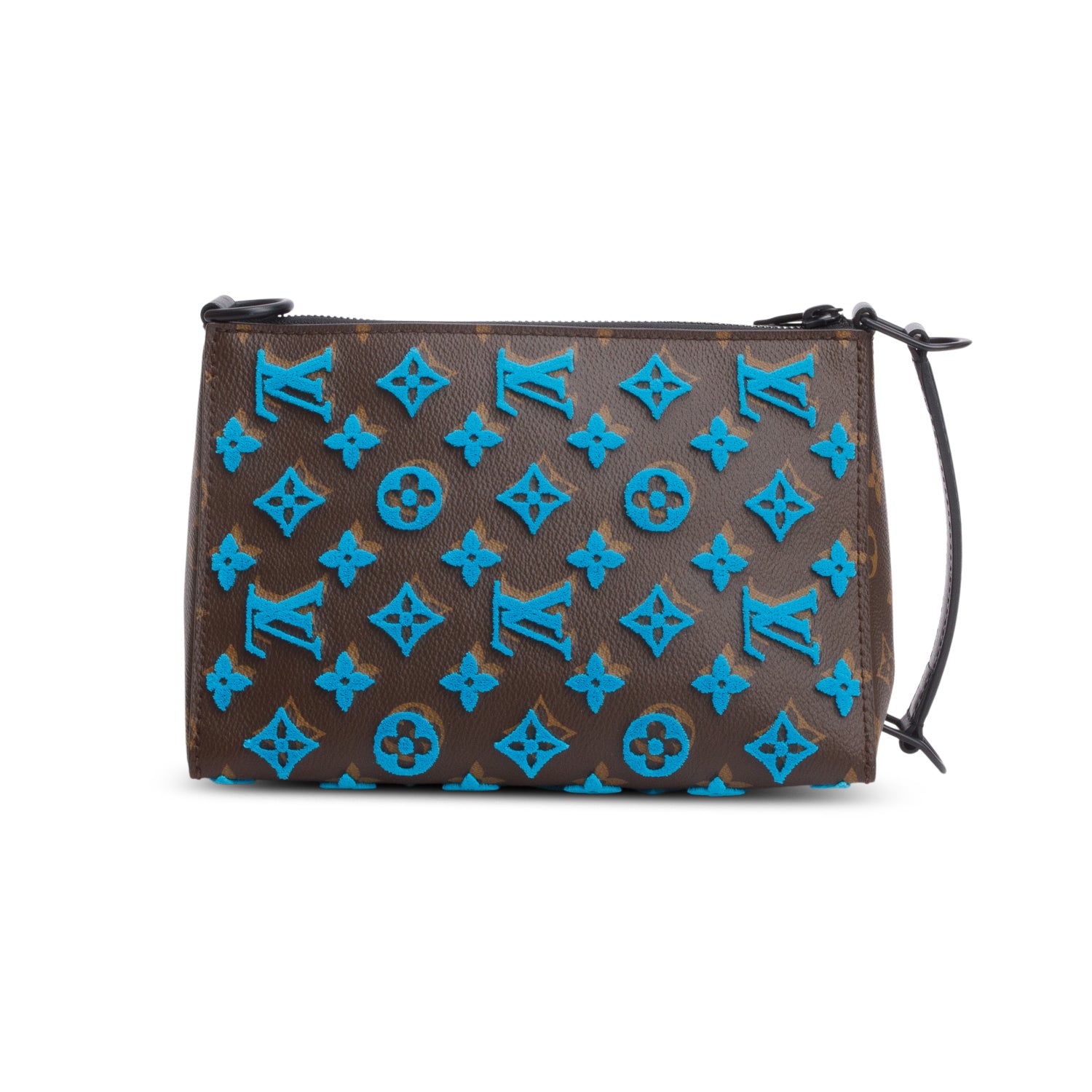 Louis Vuitton Monogram Tuffetage Triangle Messenger w/ Box & Strap