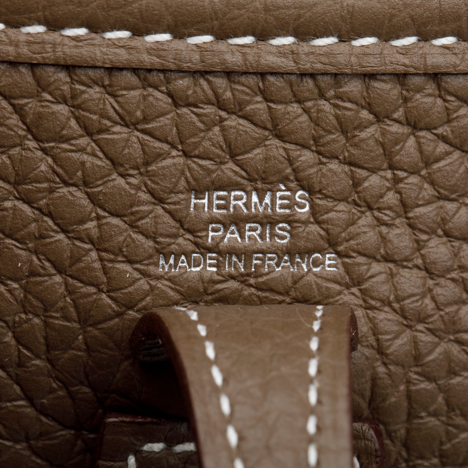 Hermes 2022 Sangle Taurillon Clemence Amazone Evelyn TPM 16 w/ Box & Receipt