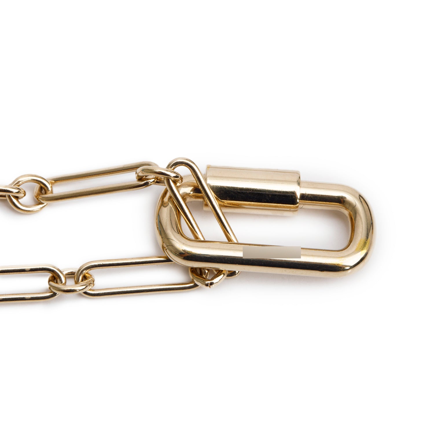 Hermes Gold-Plated Curiosite Long Necklace