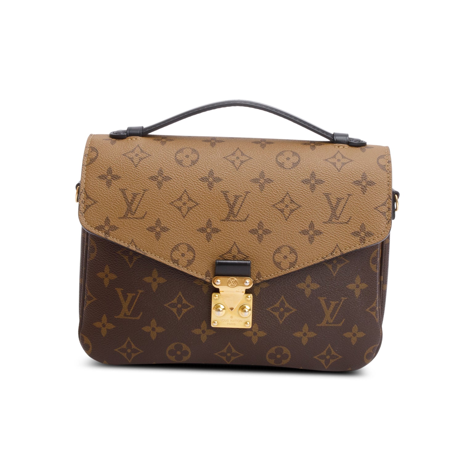 Louis Vuitton Reverse Monogram Pochette Metis w/ Box & Strap