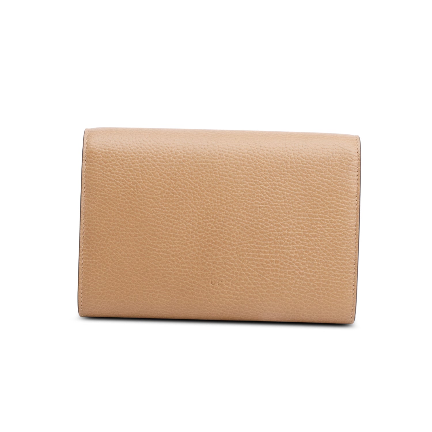 Gucci Brown Leather Mini Dionysus Wallet on Chain