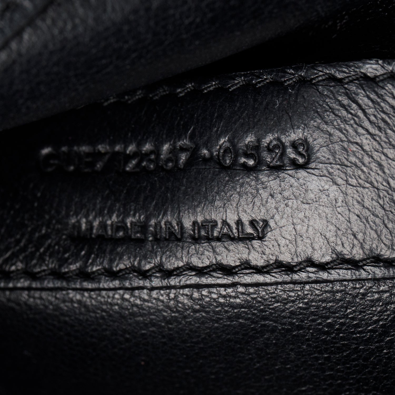 Saint Laurent 2023 Black Croc Embossed Calfskin Mini Toy Shopper Tote w/ Box, Strap & Receipt