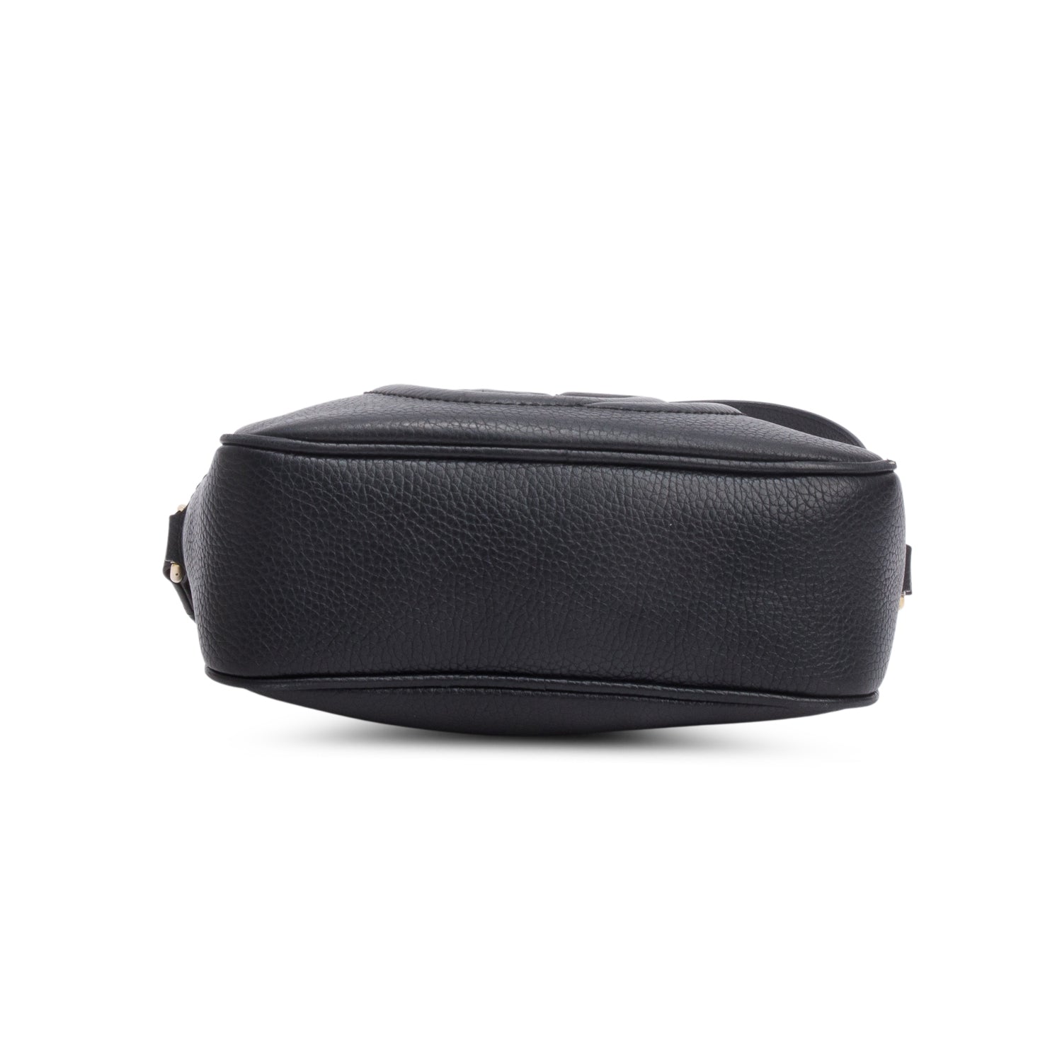 Gucci Black Pebbled Calfskin Leather Small Soho Disco Bag