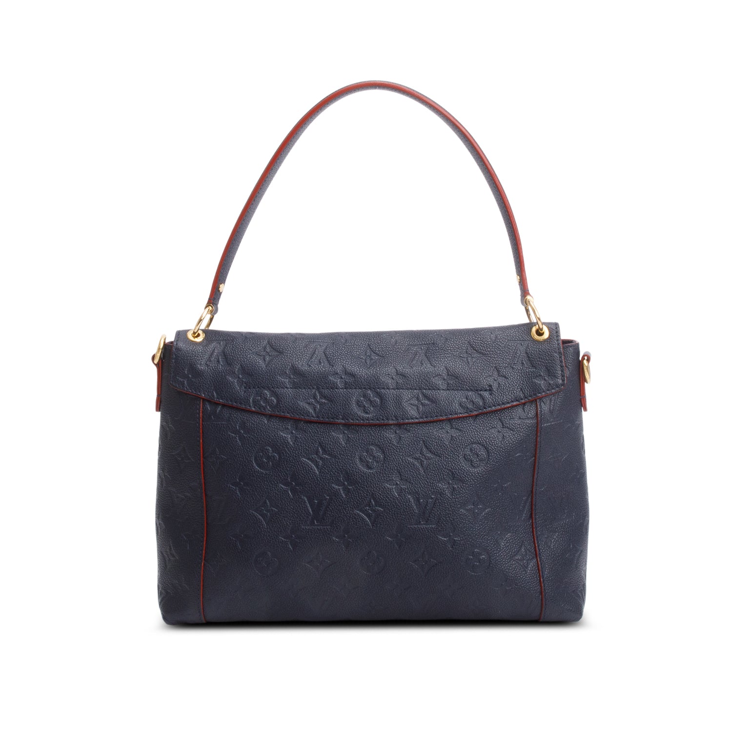 Louis Vuitton Navy Empreinte Blanche MM w/ Strap