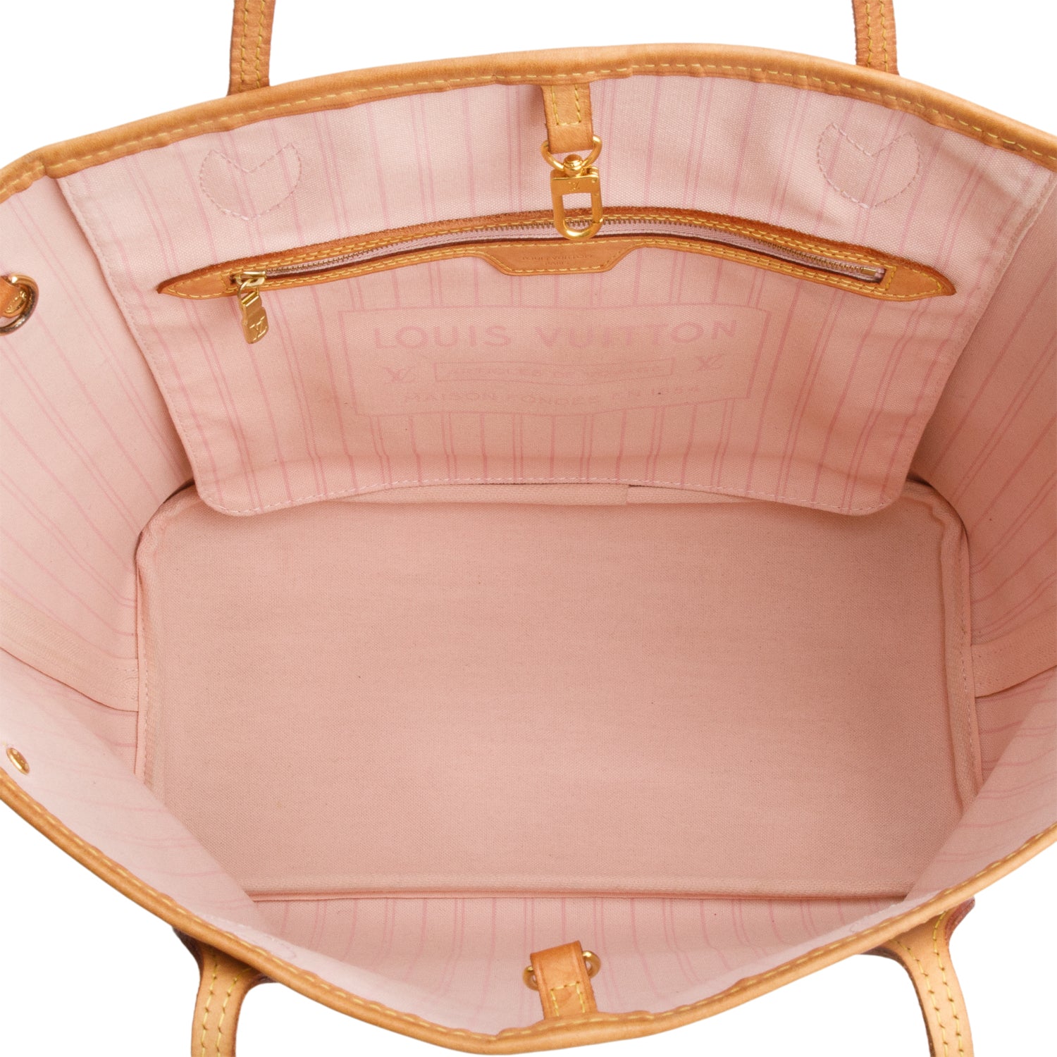 Louis Vuitton Damier Azur Neverfull MM w/ Pouch