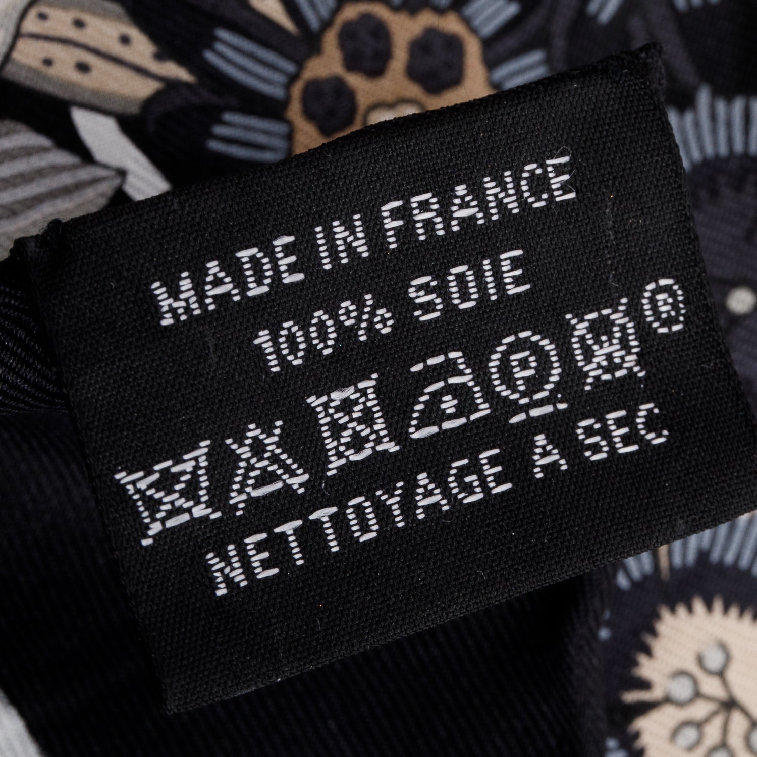 Hermes Navy 'Planifeurs' Silk Scarf 90 w/ Box