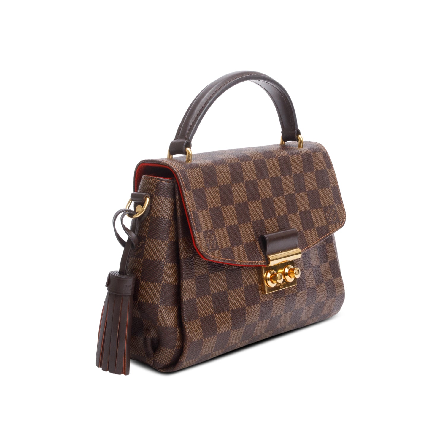 Louis Vuitton 2020 Damier Ebene Croisette w/ Strap
