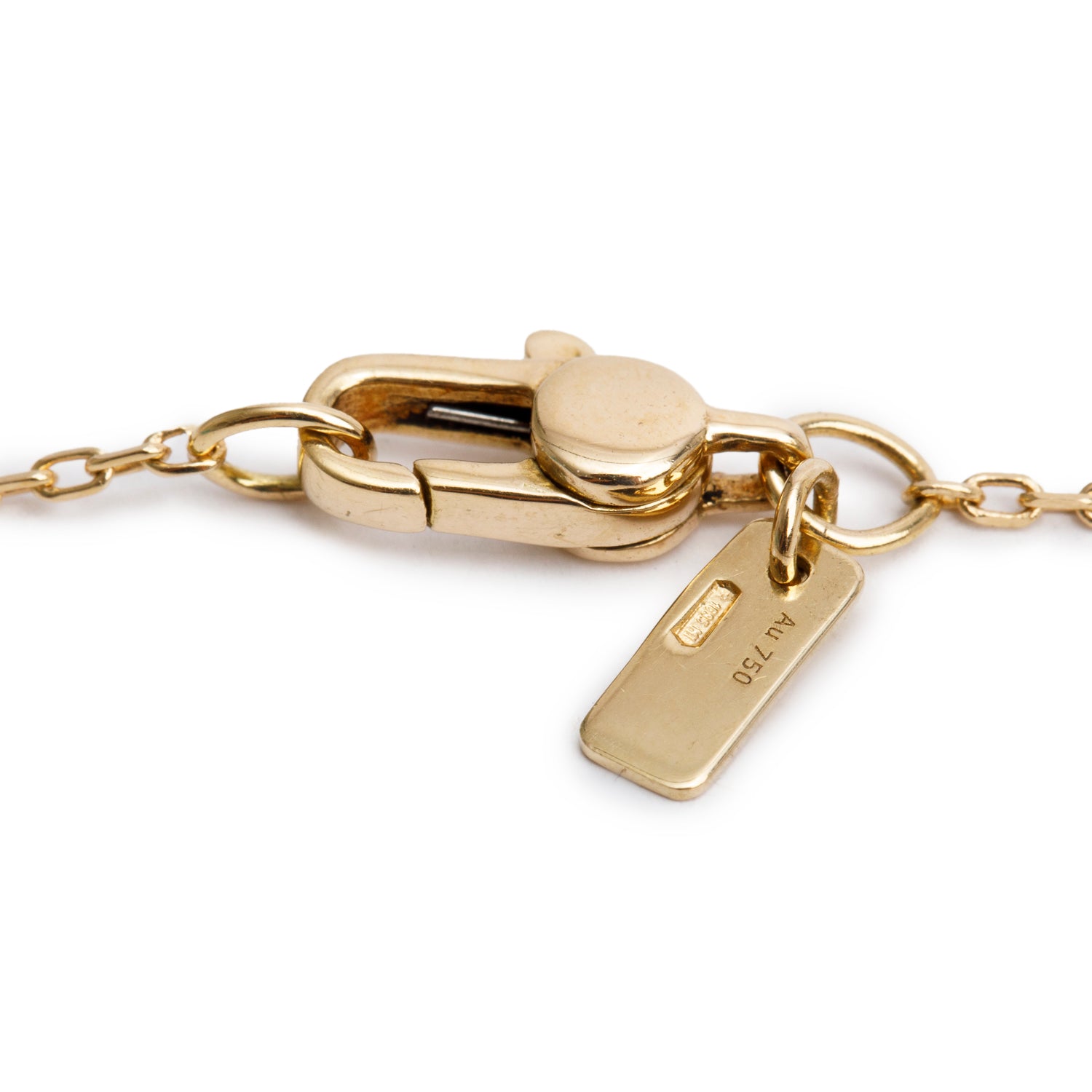 Gucci 18k Yellow Gold Icon Pendant Necklace w/ Box