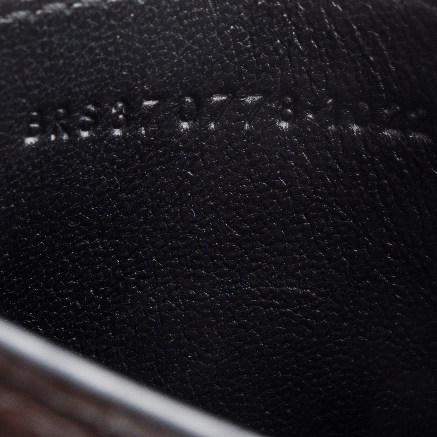 Saint Laurent Crocodile Embossed Leather Cassandre Card Holder w/ Box