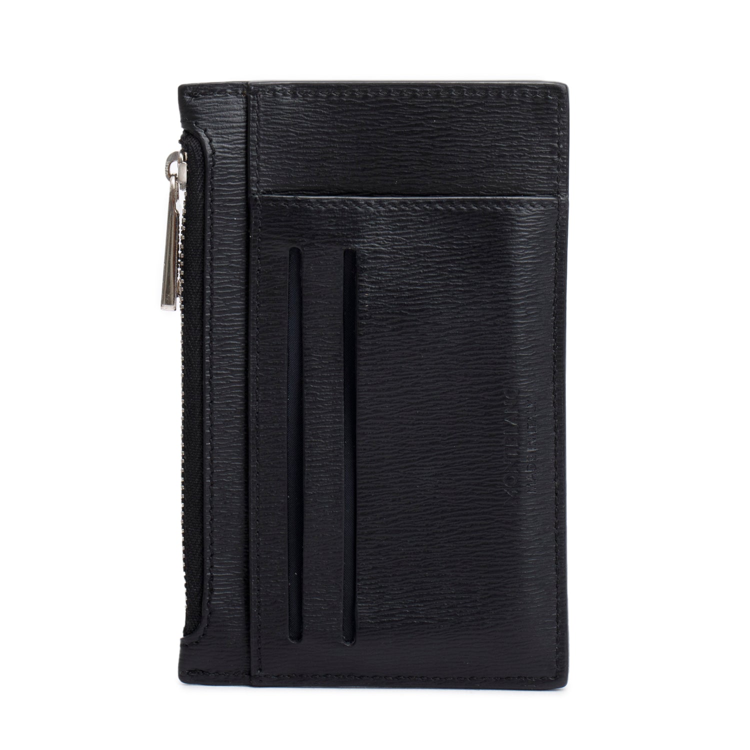 Montblanc Black Leather Extreme 3.0 8CC with Zipped Pocket Card Holder