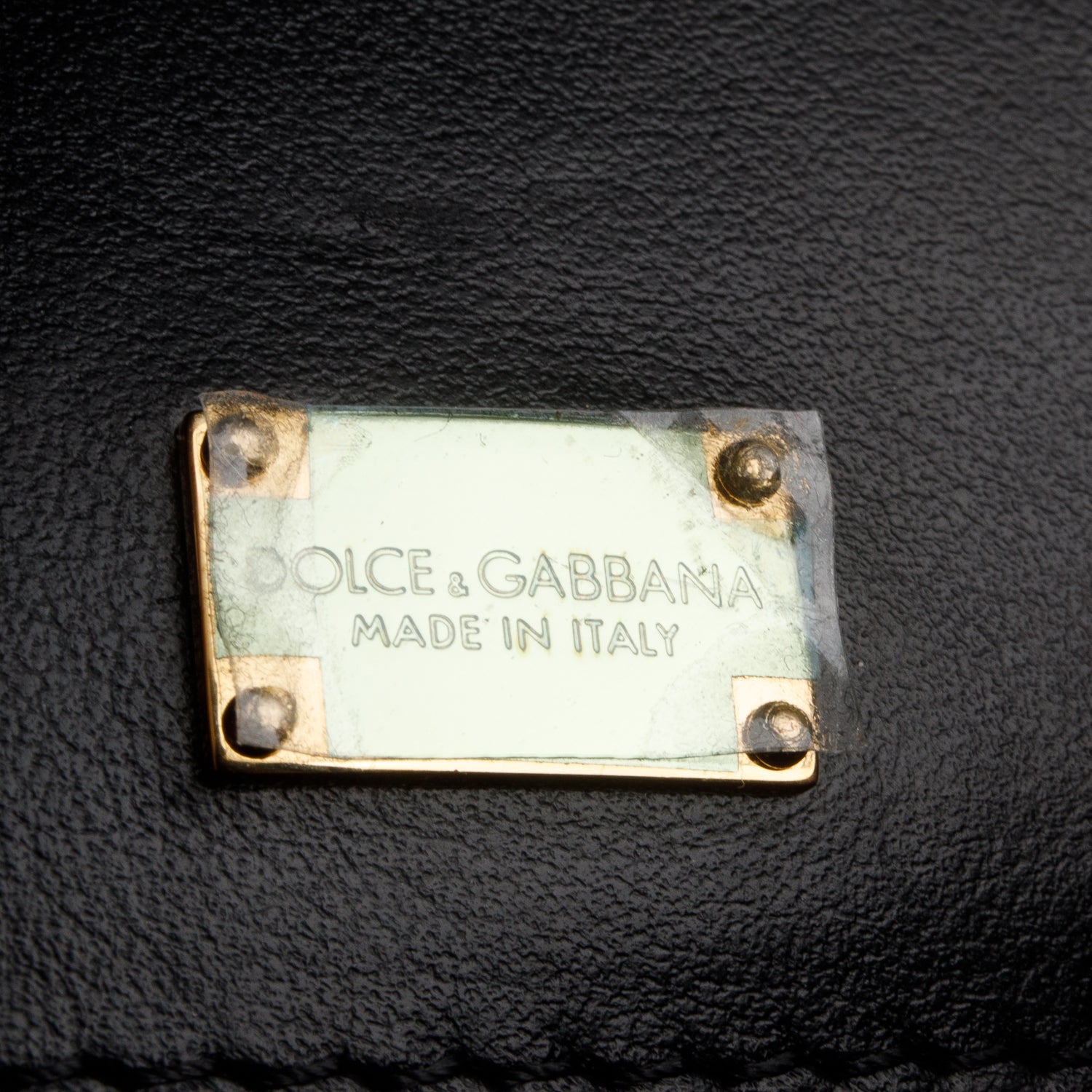 Dolce & Gabbana Dauphine Leopard Print Small Miss Sicily Satchel w/ Strap