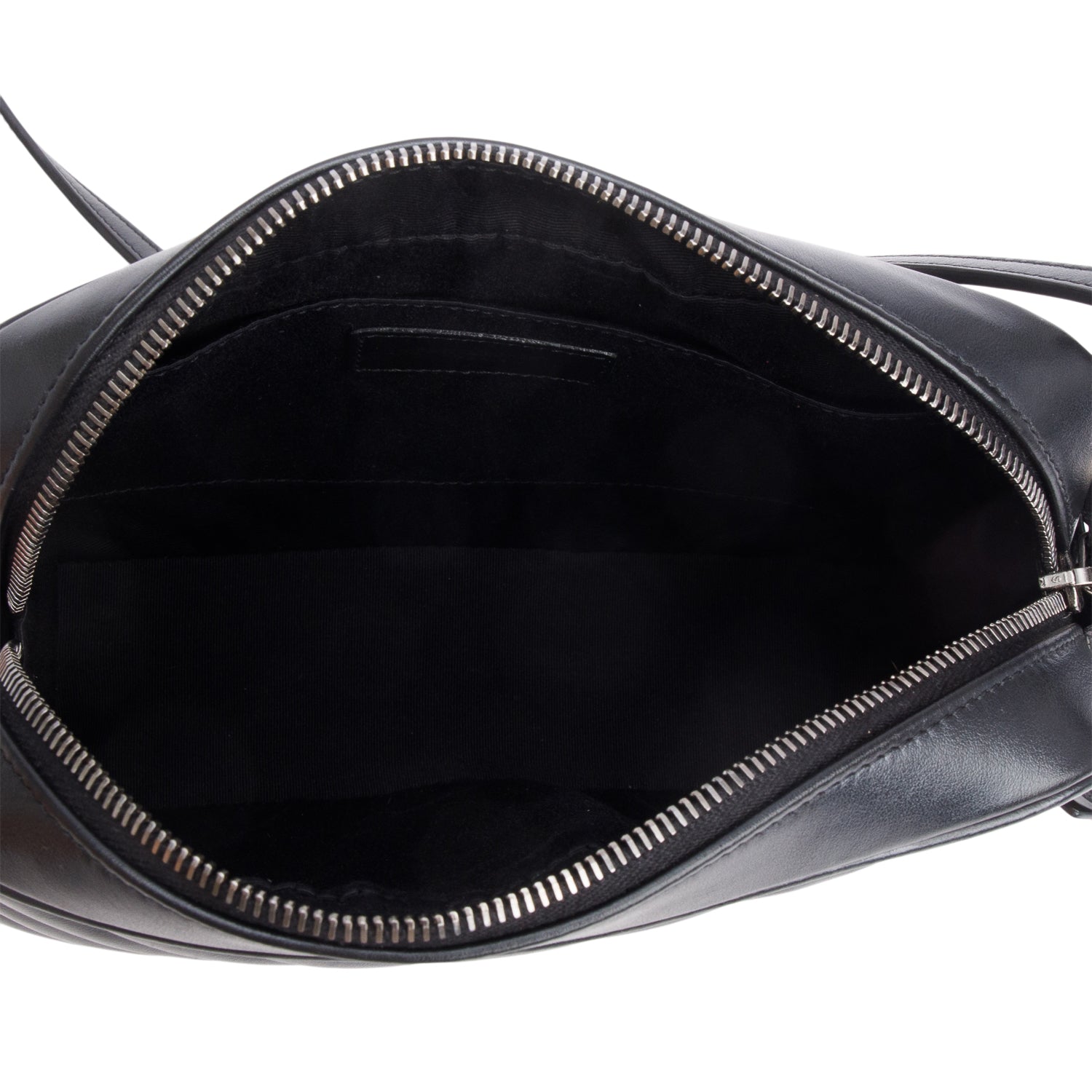 Saint Laurent 2020 Black Quilted Leather Lou Camera Bag