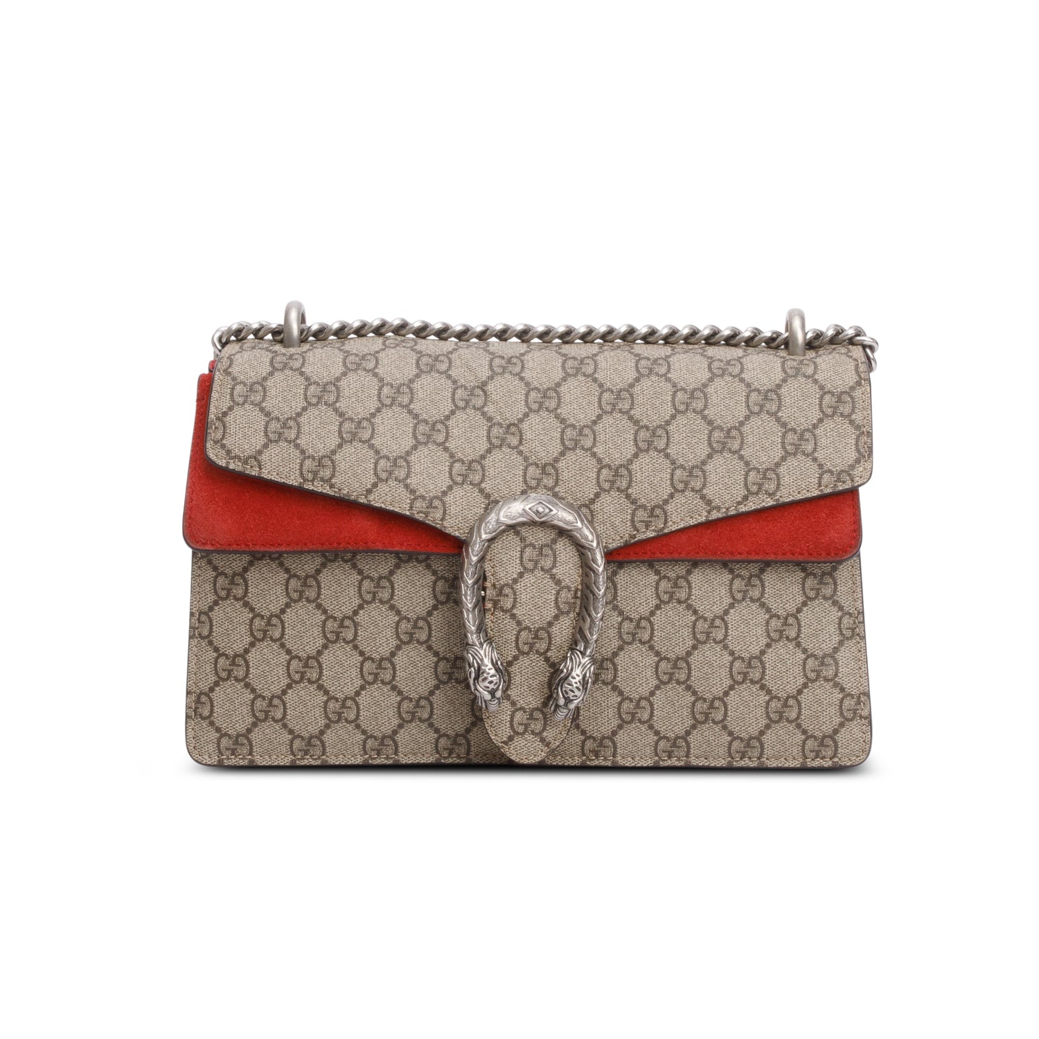Gucci GG Supreme Monogram Medium Dionysus Shoulder Bag