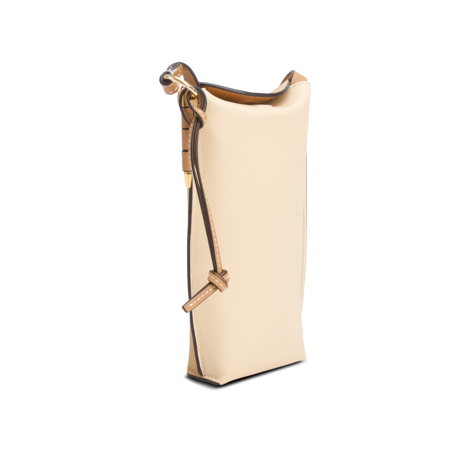 Loewe Beige Smooth Calfskin Gate Pocket Bag w/ Box