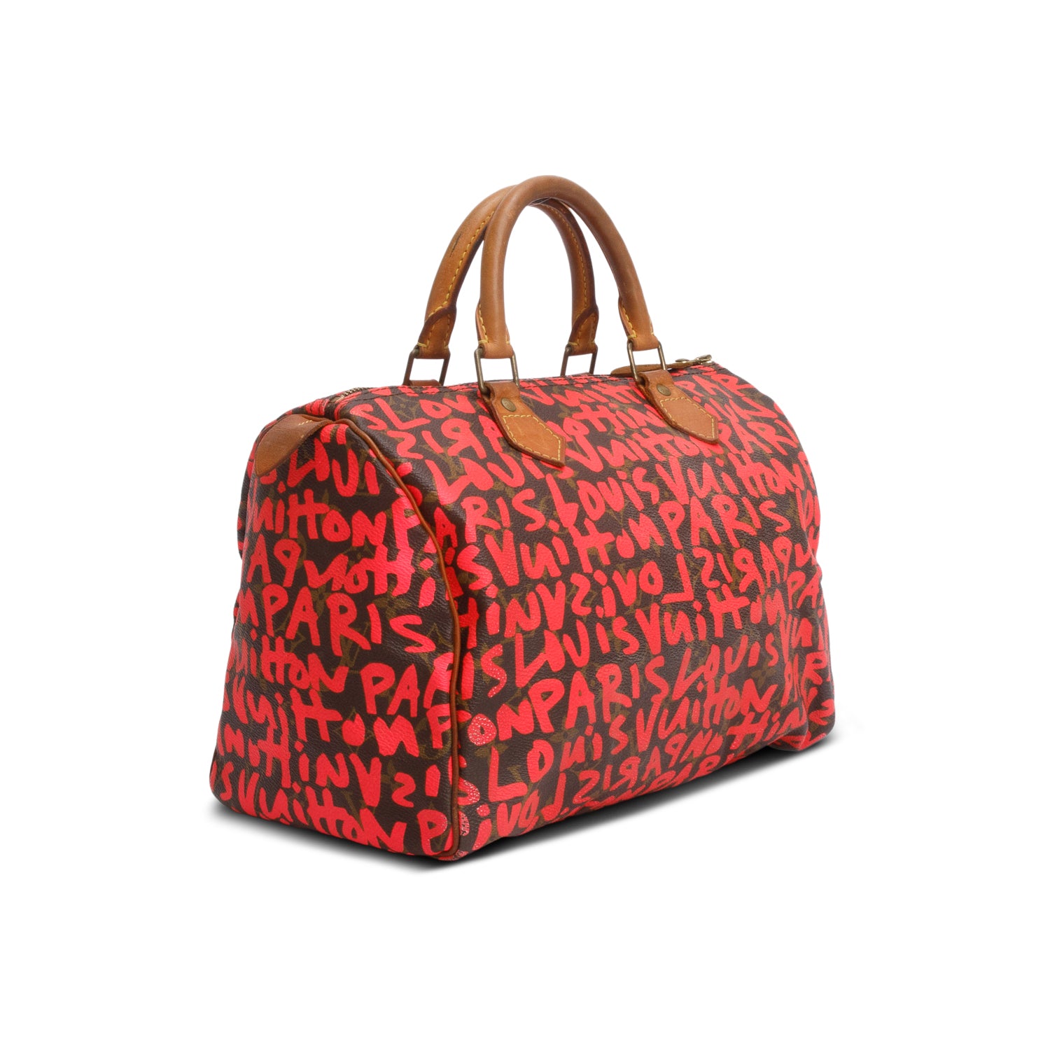 Louis Vuitton Pink Monogram Graffiti Speedy 30