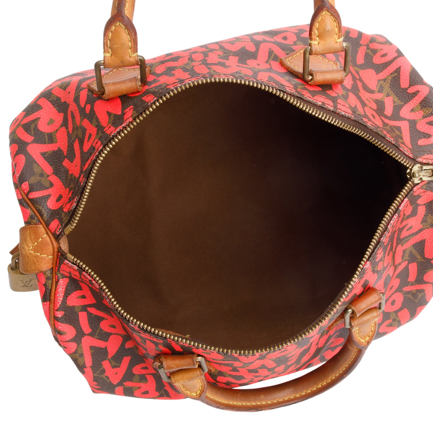 Louis Vuitton Pink Monogram Graffiti Speedy 30