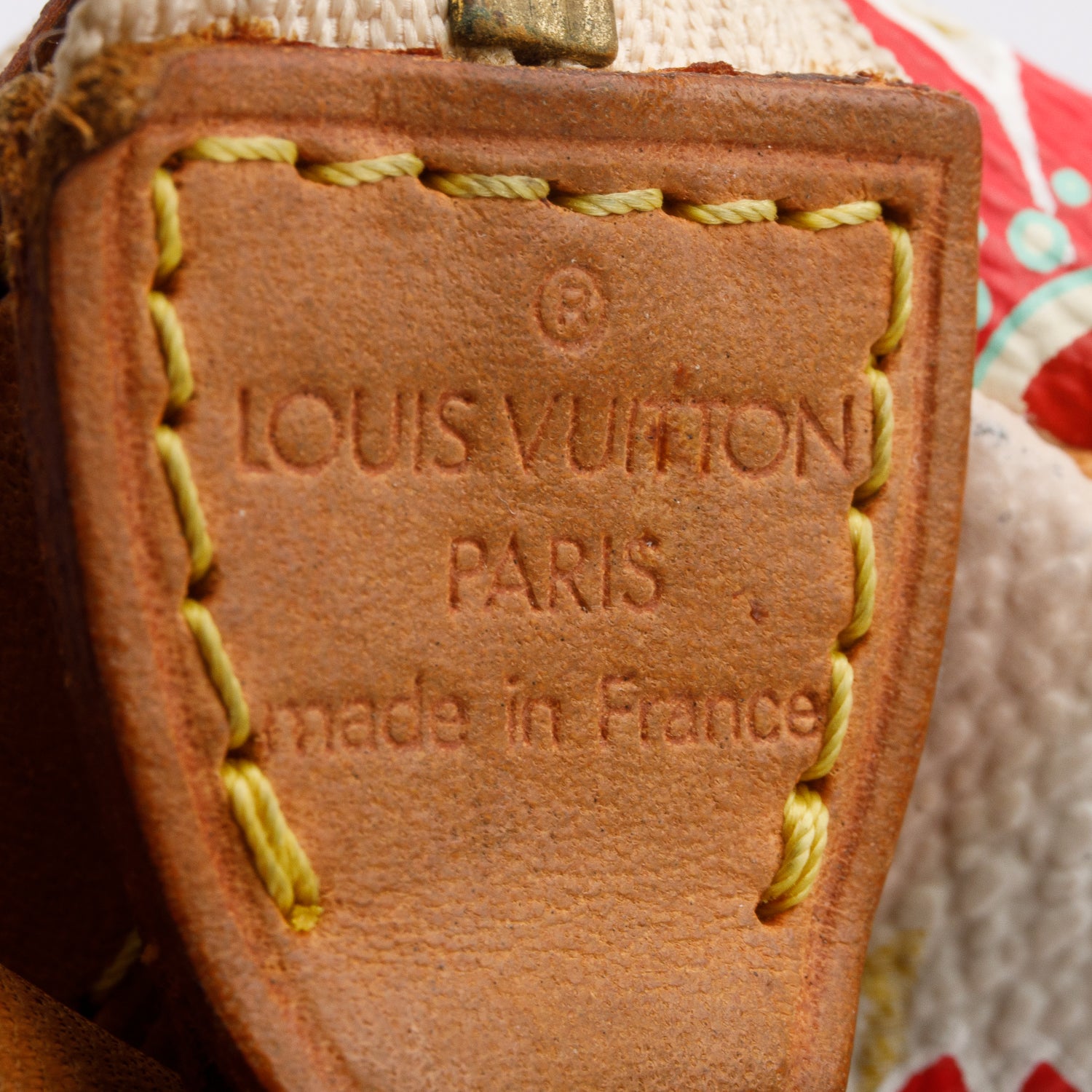 Louis Vuitton White Monogram Cherry Blossom Pochette Accessoires