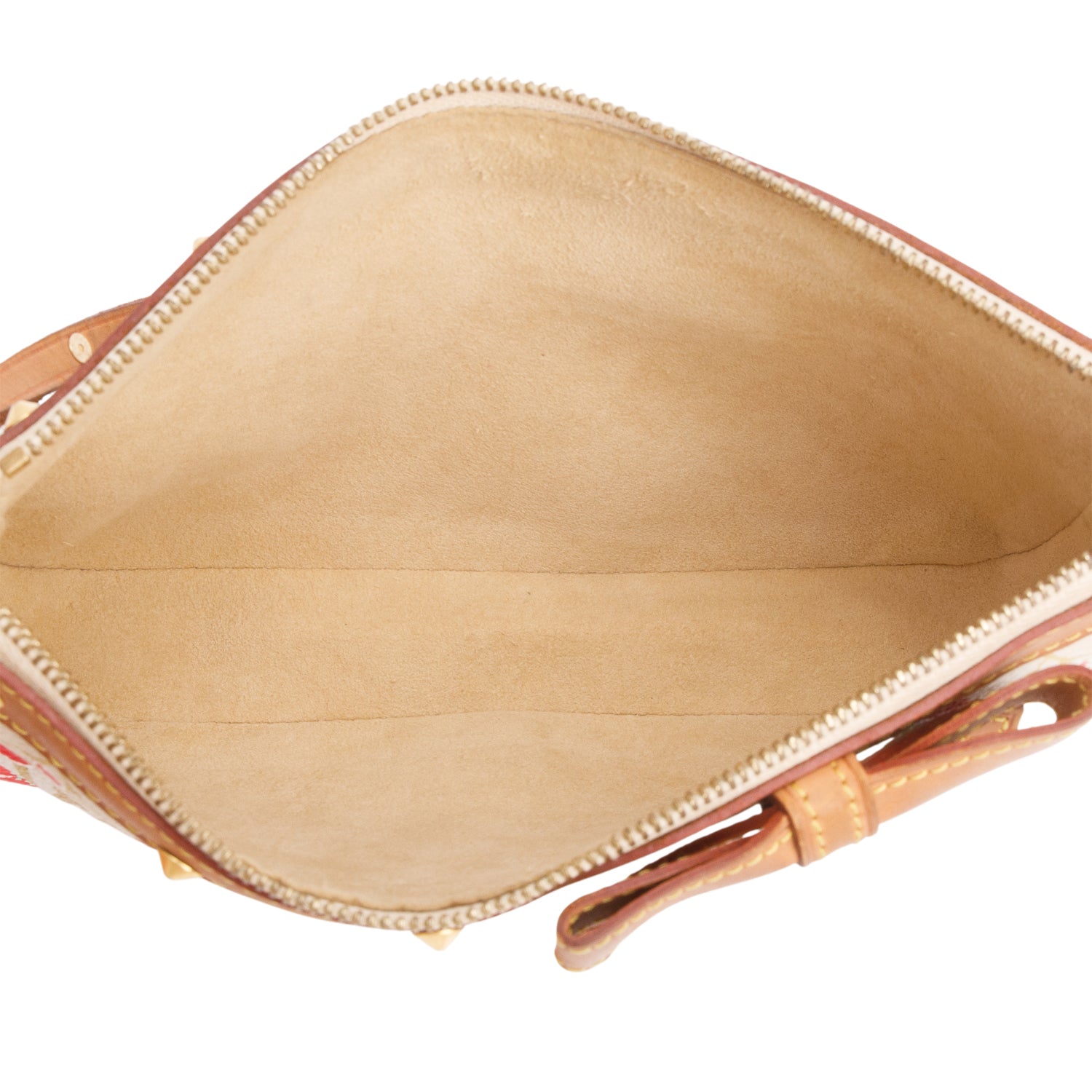 Louis Vuitton White Monogram Cherry Blossom Pochette Accessoires