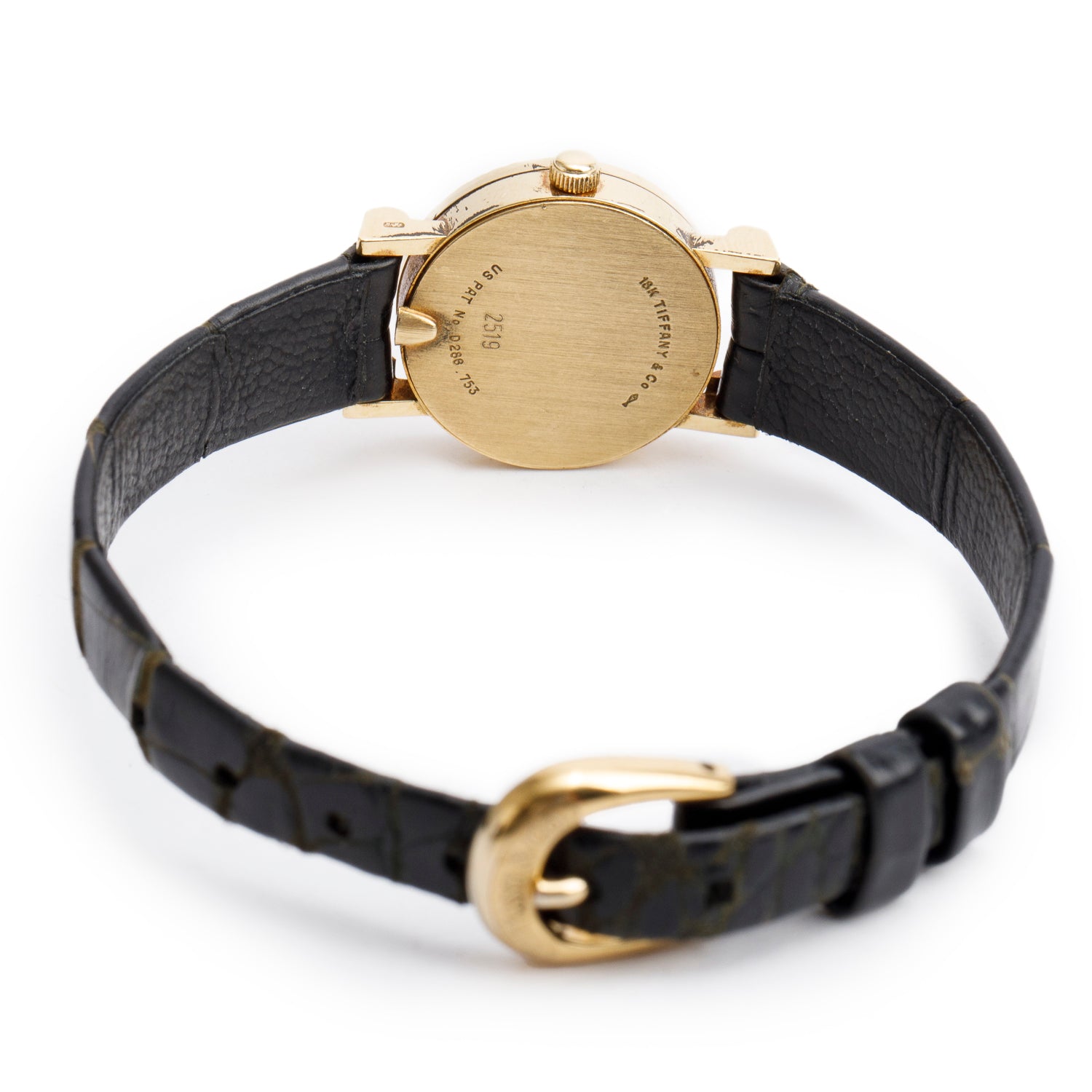 Tiffany & Co. 18k Yellow Gold Atlas 19 MM Watch