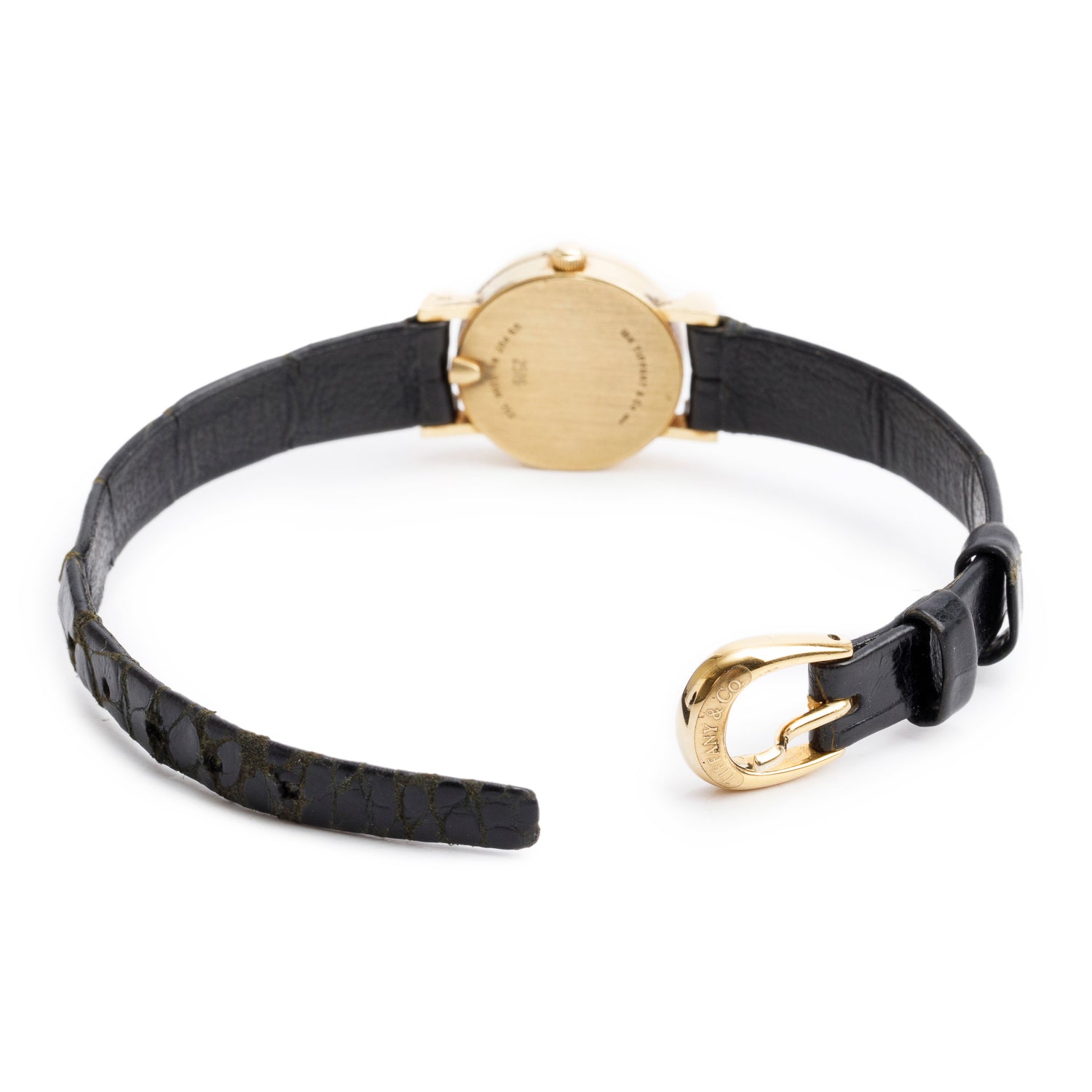 Tiffany & Co. 18k Yellow Gold Atlas 19 MM Watch