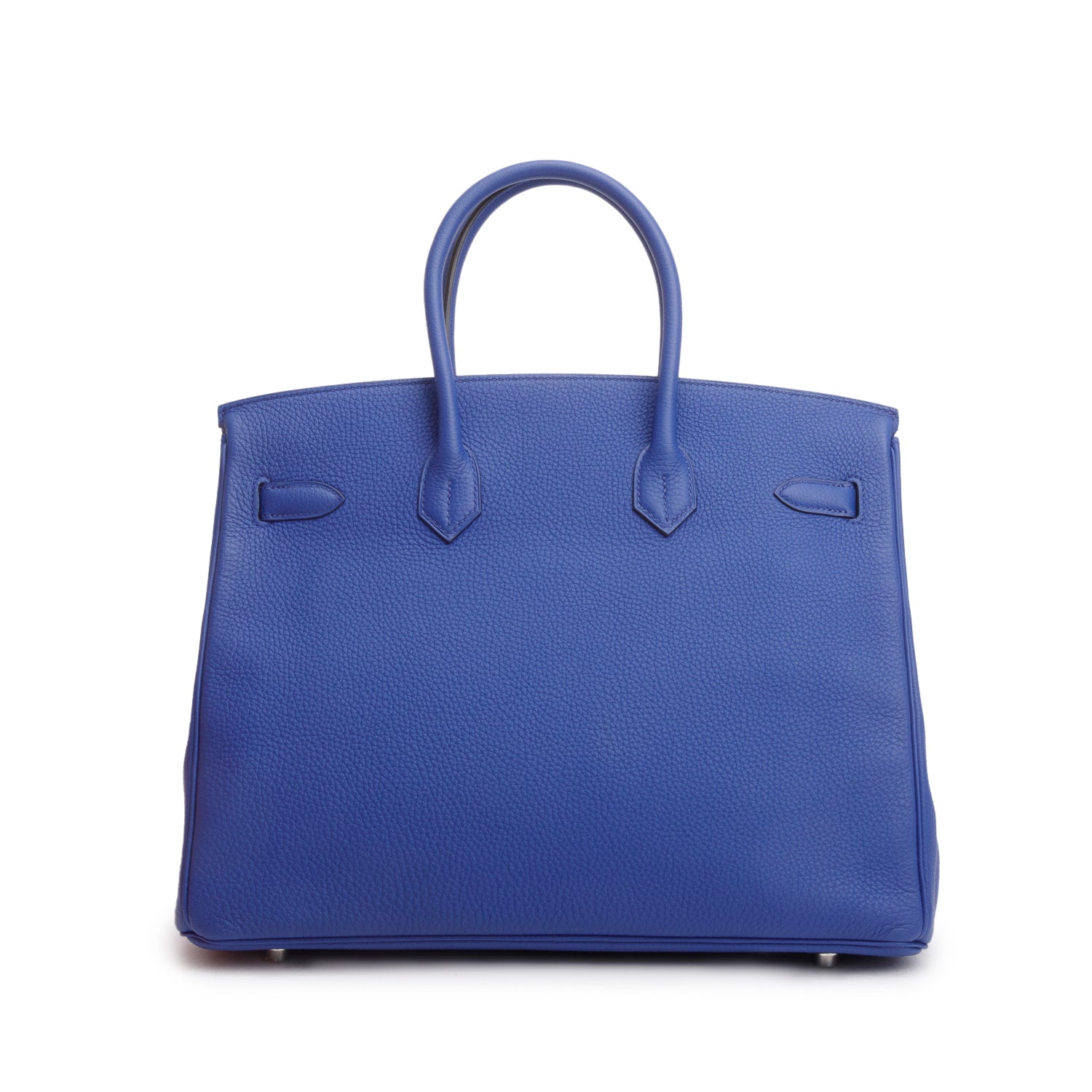 Hermes Blue Electrique Togo Birkin 35 w/ Box