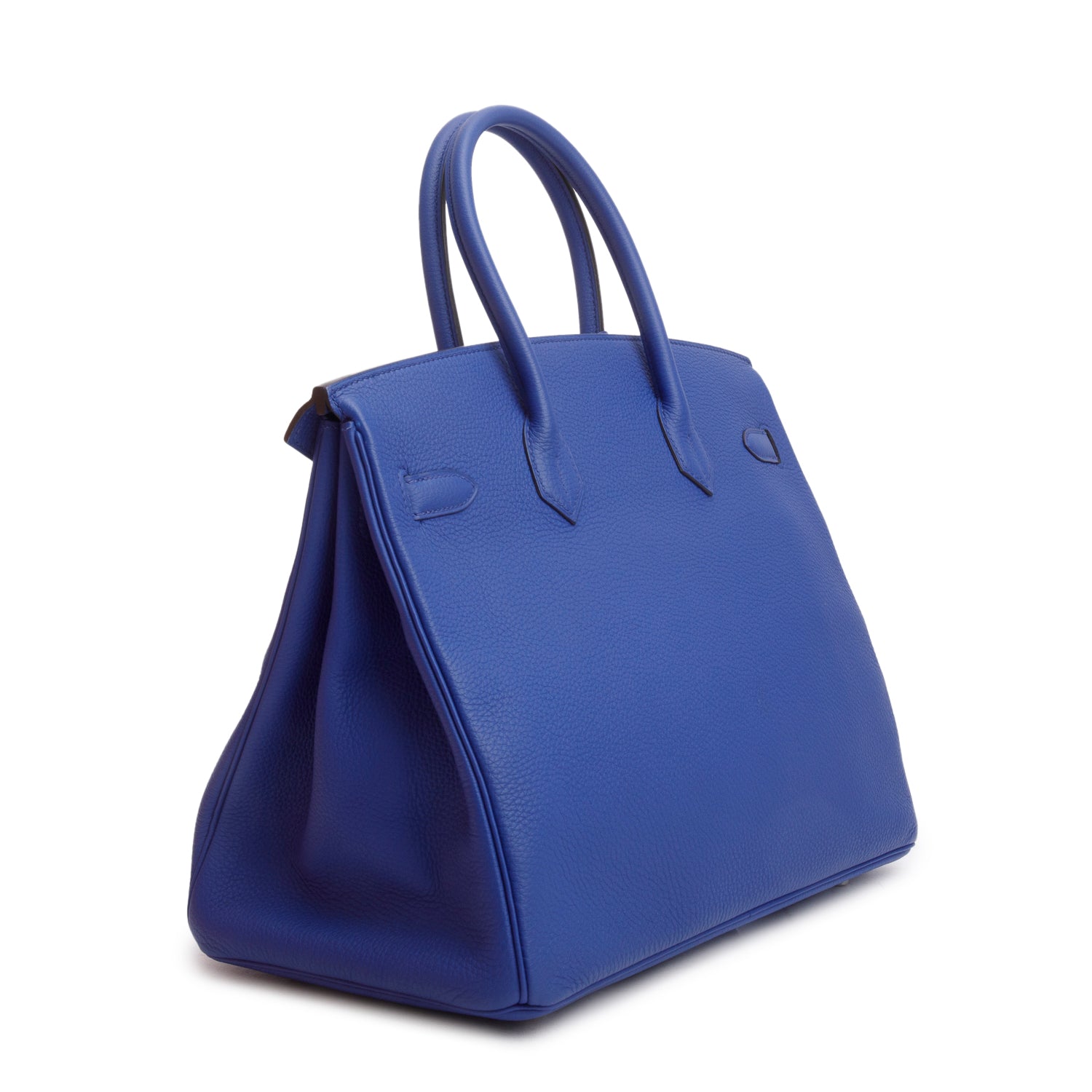 Hermes Blue Electrique Togo Birkin 35 w/ Box