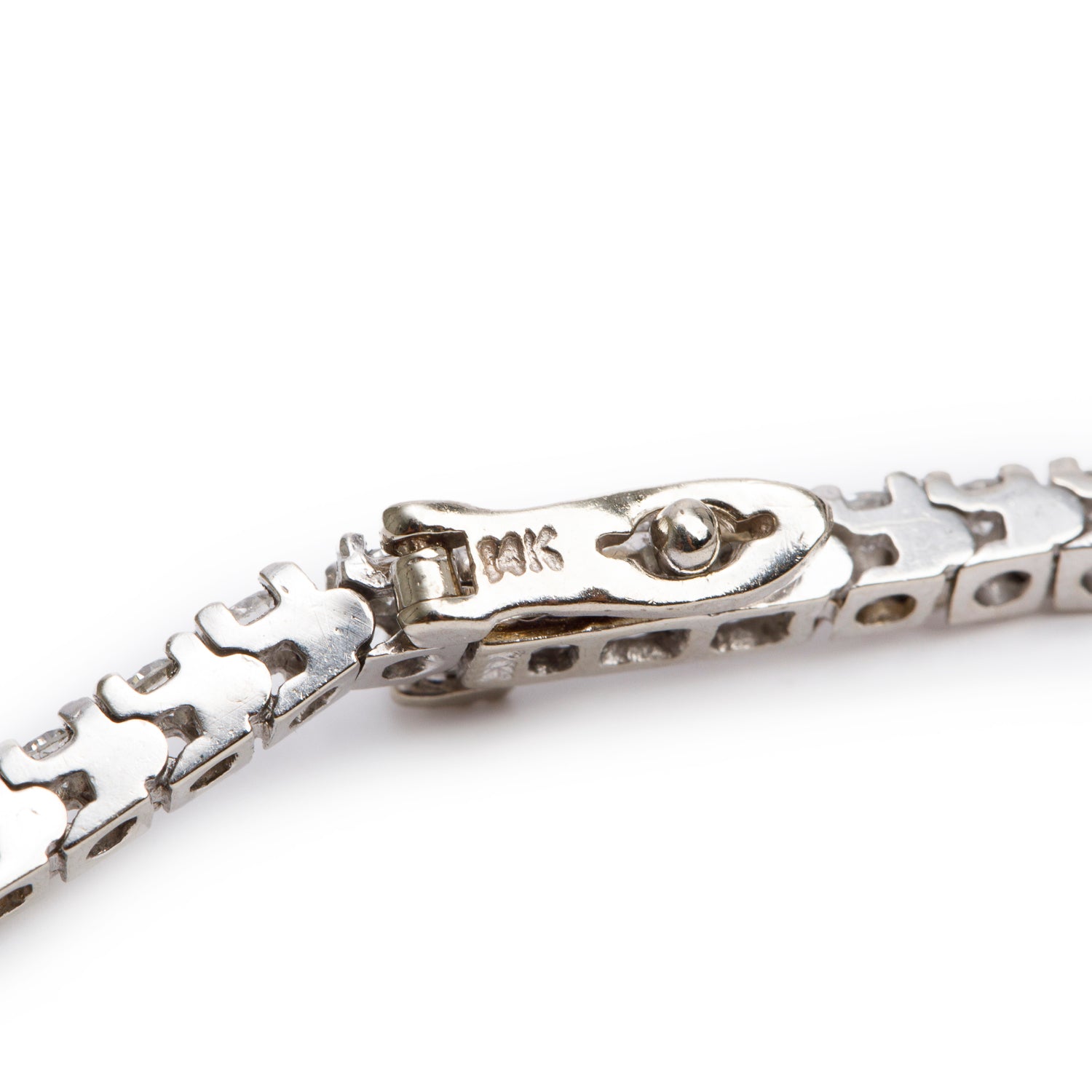 14k White Gold 1.83 tcw. Diamond Tennis Bracelet