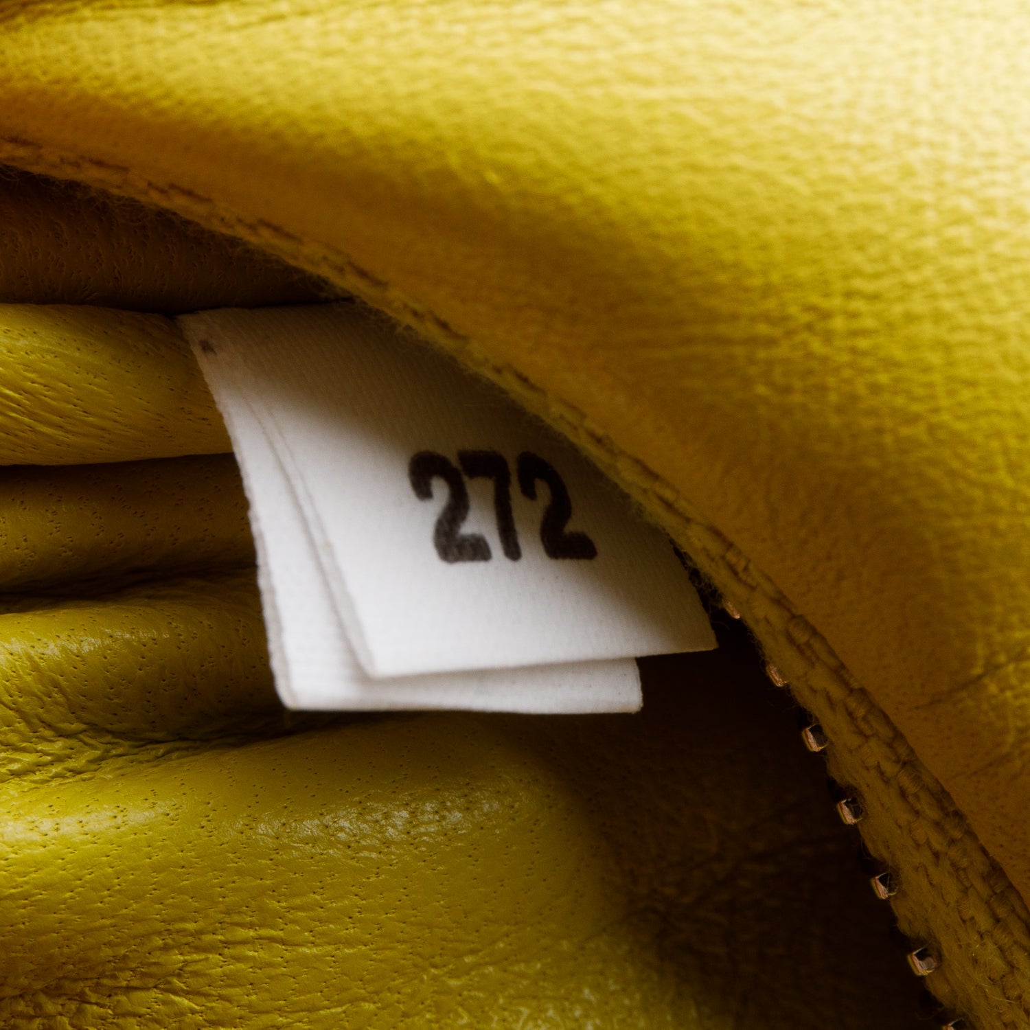 Prada Yellow Nappa Soft Padded Mini Bag w/ Strap