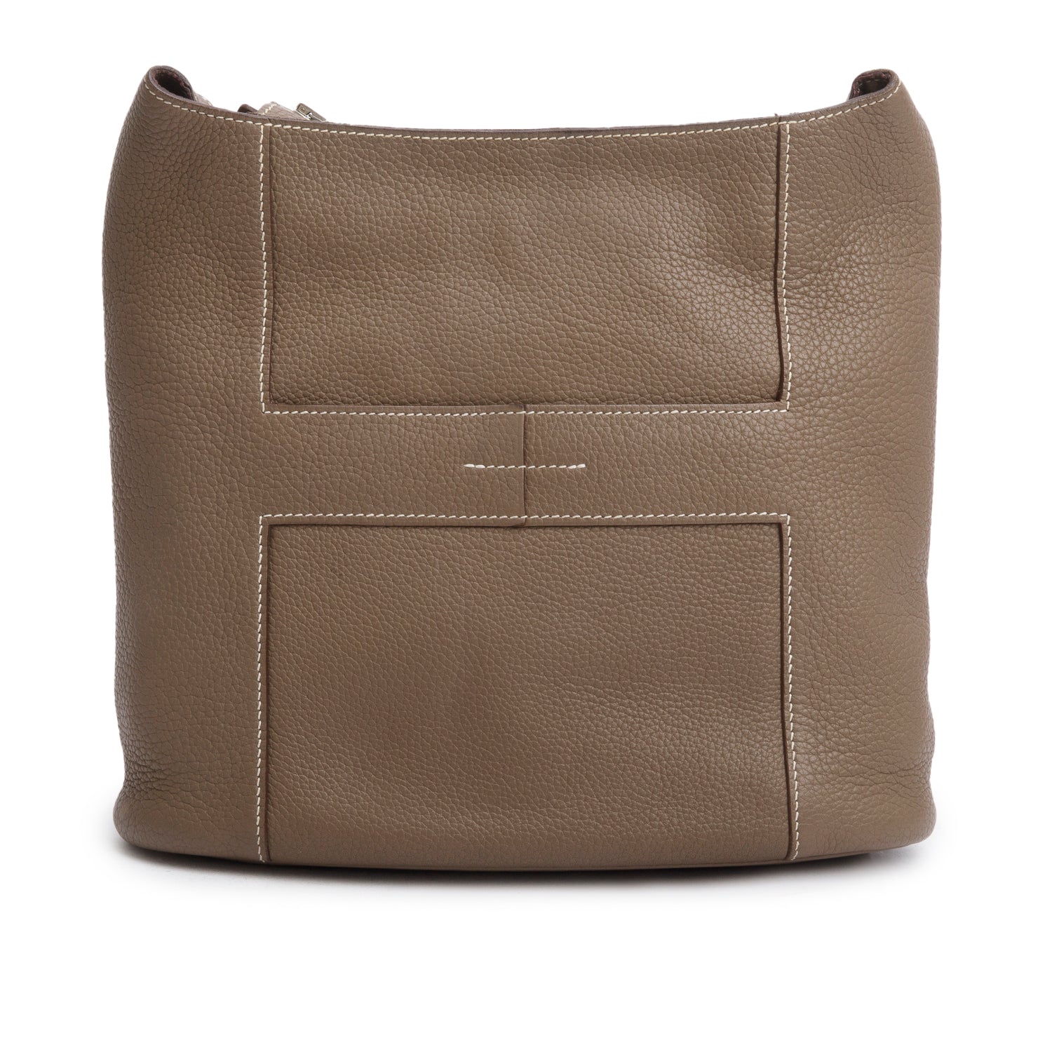 Hermes Etoupe Taurillon Clemence Sac Good News PM