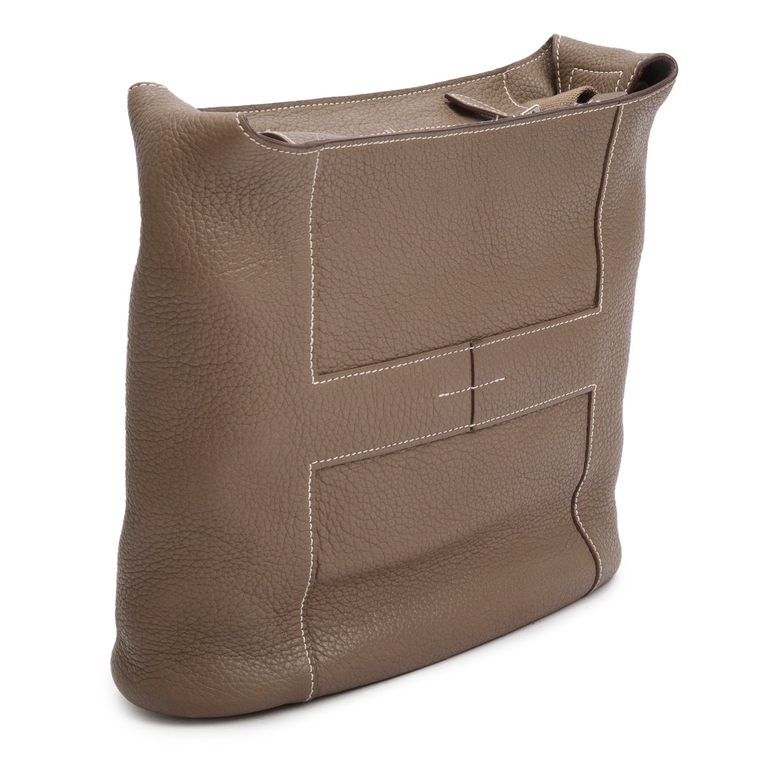 Hermes Etoupe Taurillon Clemence Sac Good News PM