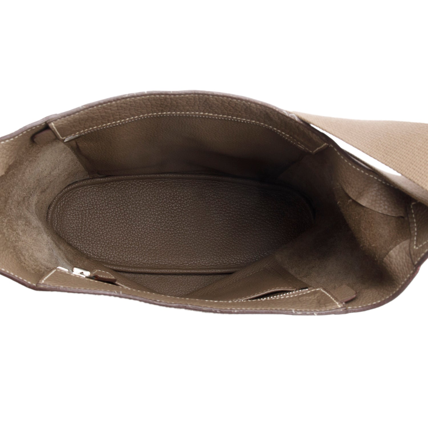 Hermes Etoupe Taurillon Clemence Sac Good News PM