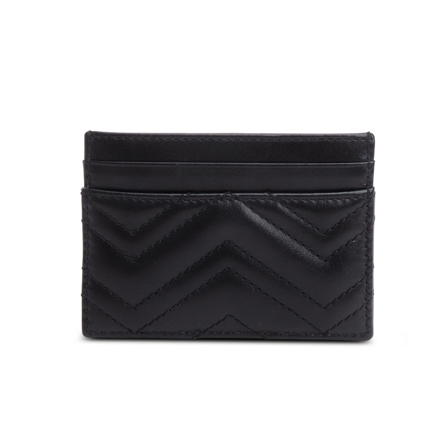 Gucci Black GG Marmont Card Case