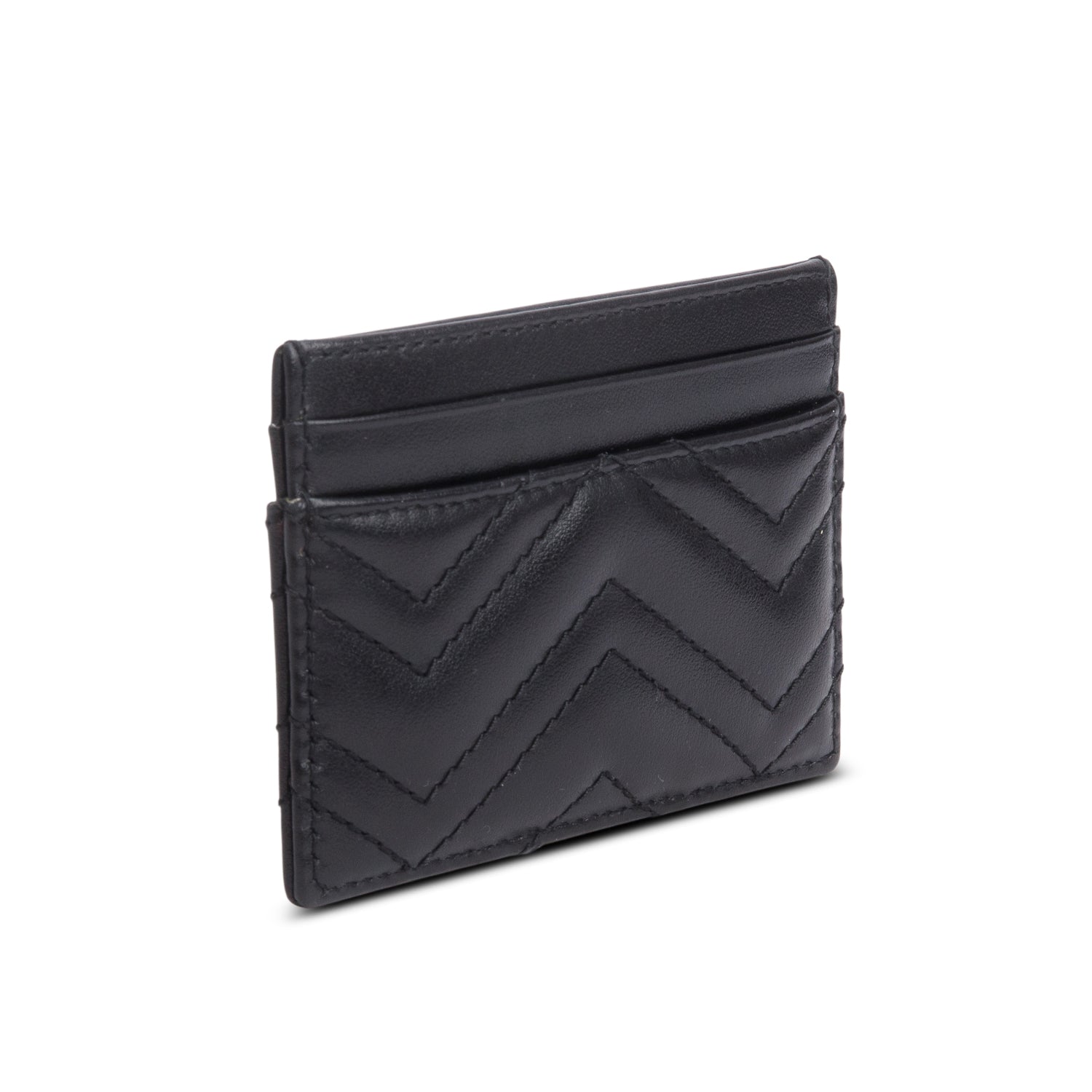 Gucci Black GG Marmont Card Case