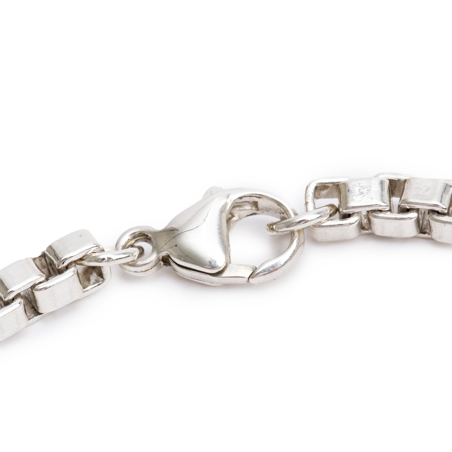 Tiffany & Co. Sterling Silver Venetian Link ID Bracelet
