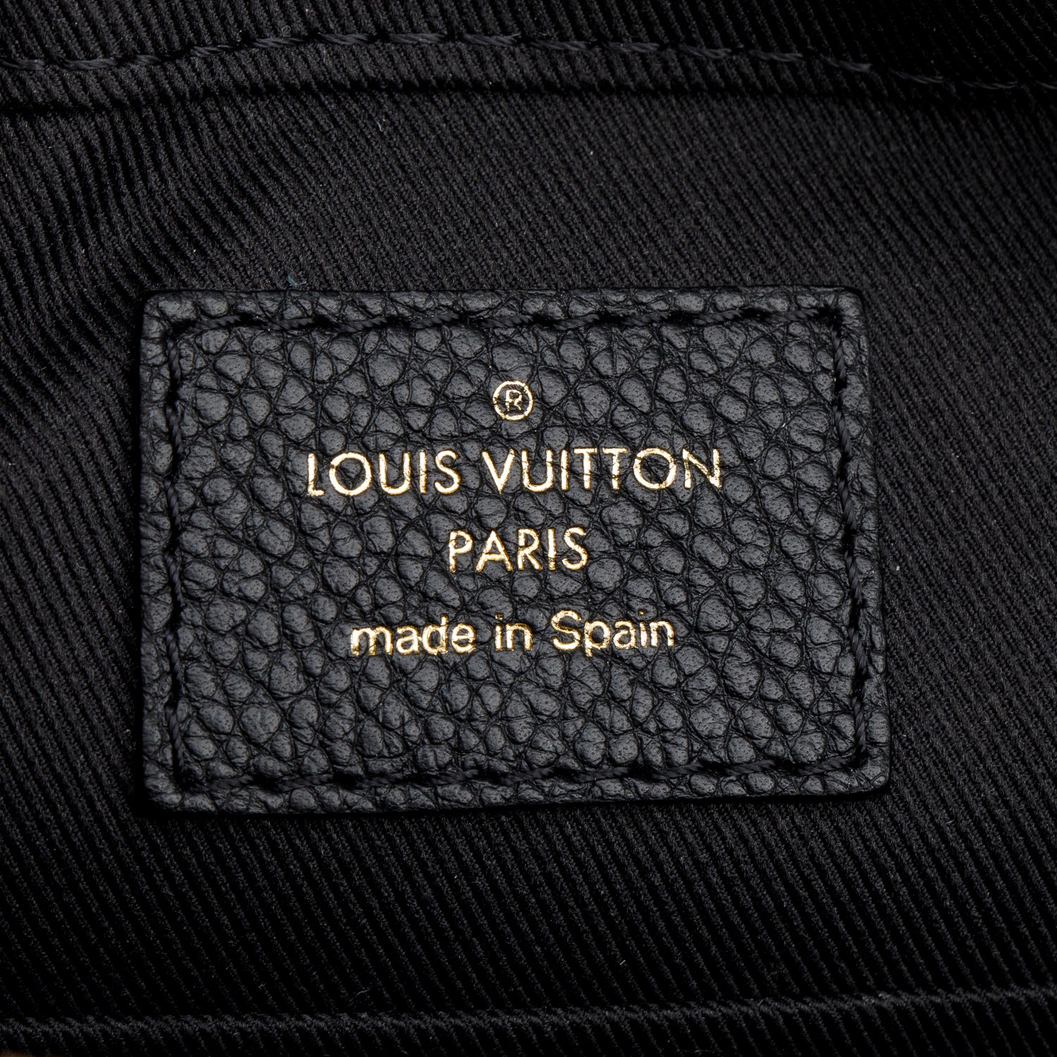 Louis Vuitton Black Monogram Saintonge Crossbody w/ Box