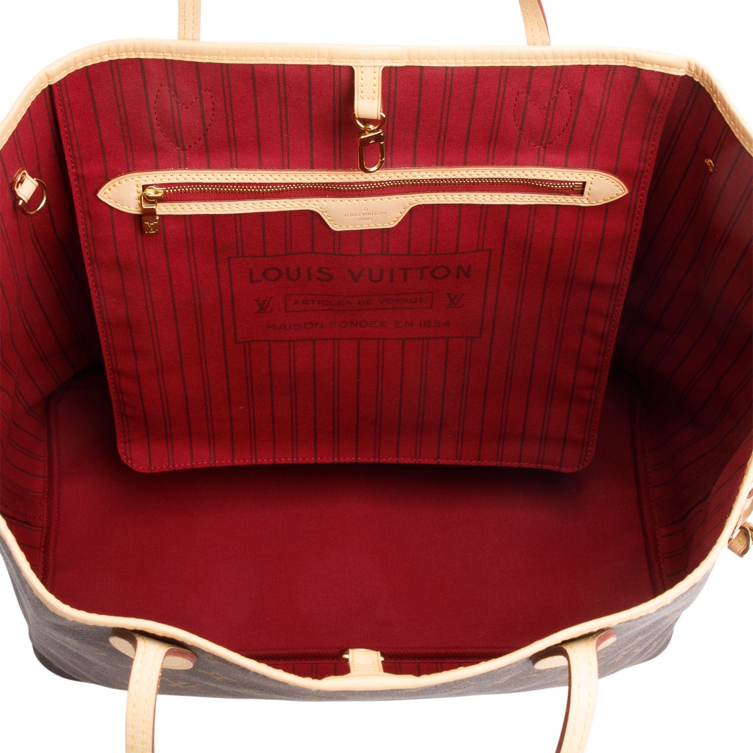 Louis Vuitton Monogram Neverfull GM w/ Pouch
