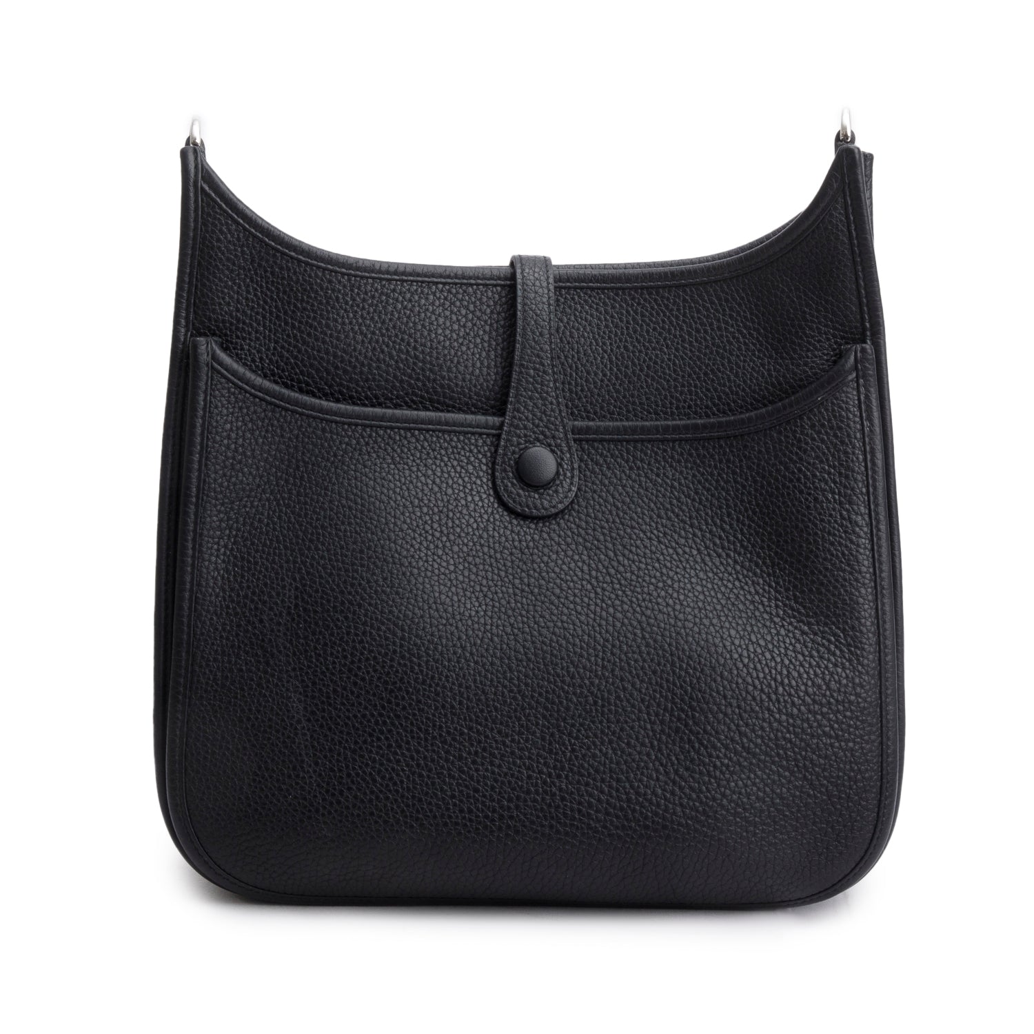 Hermes Noir Taurillon Clemence Evelyne III 29 Bag w/ Receipt