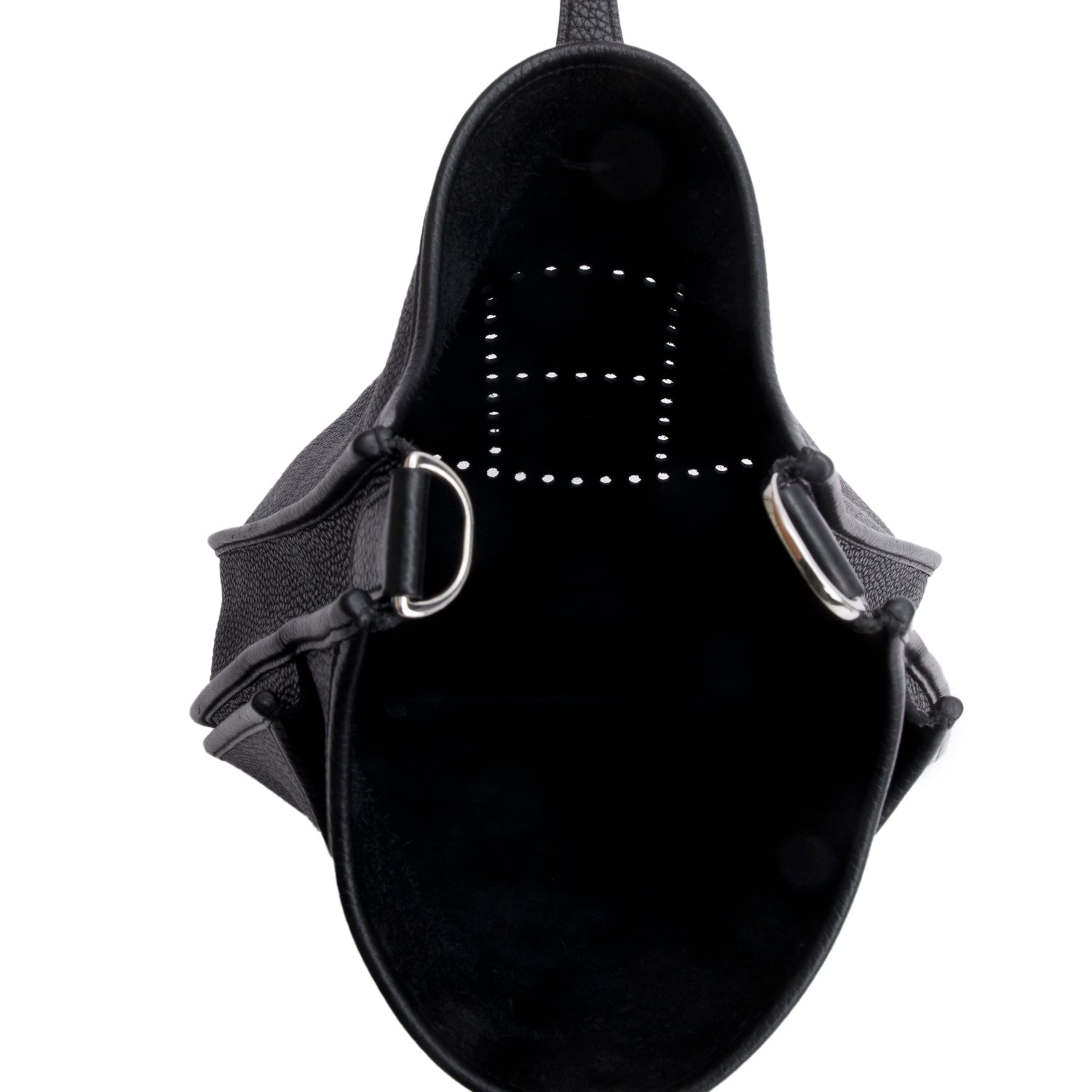 Hermes Noir Taurillon Clemence Evelyne III 29 Bag w/ Receipt