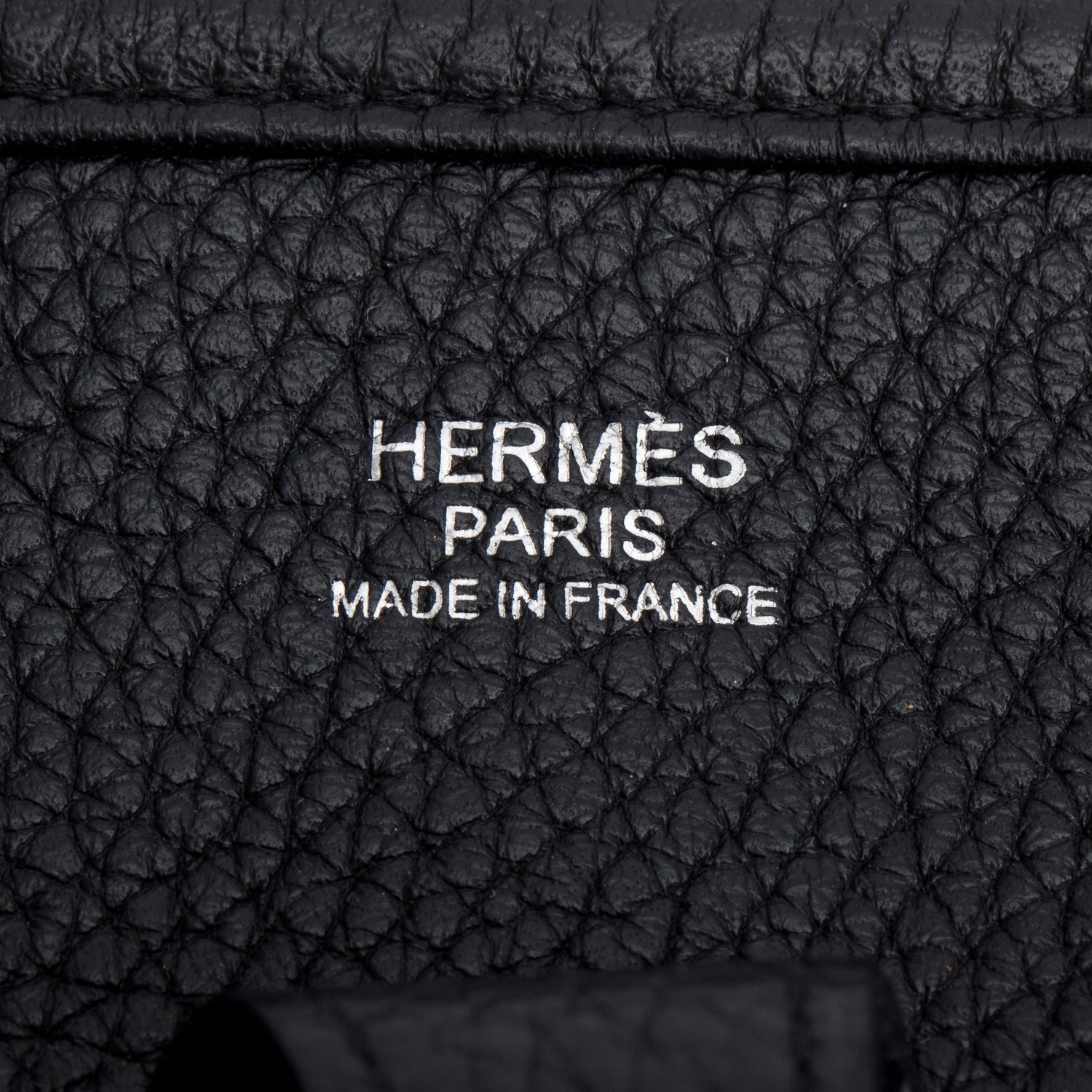 Hermes Noir Taurillon Clemence Evelyne III 29 Bag w/ Receipt